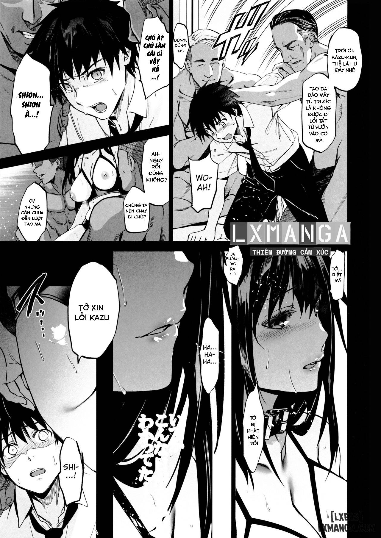 HentaiVN.net - Ảnh 24 - Otonari no Nie Yon Tooku e Itta Osananajimi - Chapter