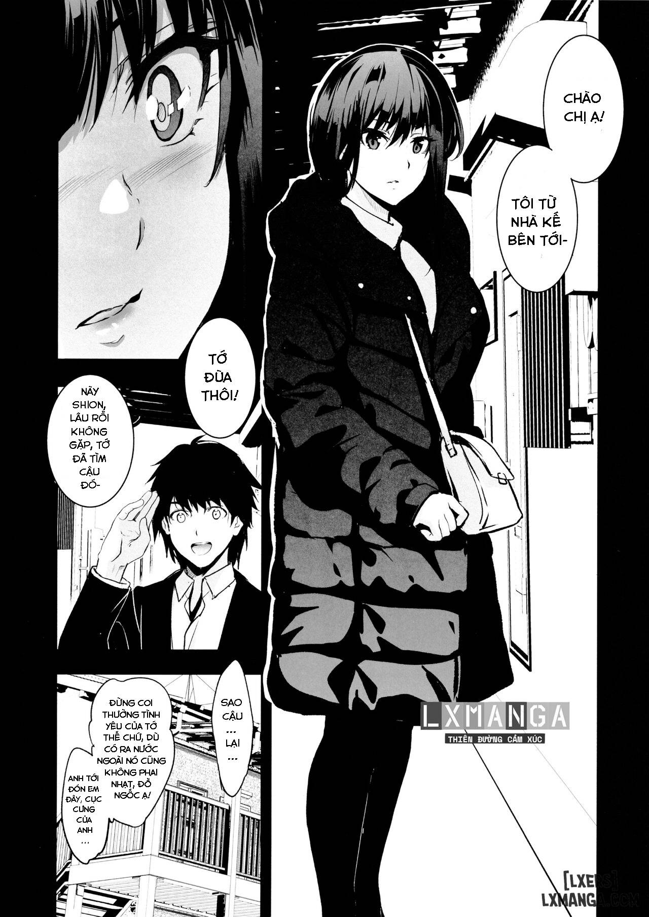 HentaiVN.net - Ảnh 35 - Otonari no Nie Yon Tooku e Itta Osananajimi - Chapter