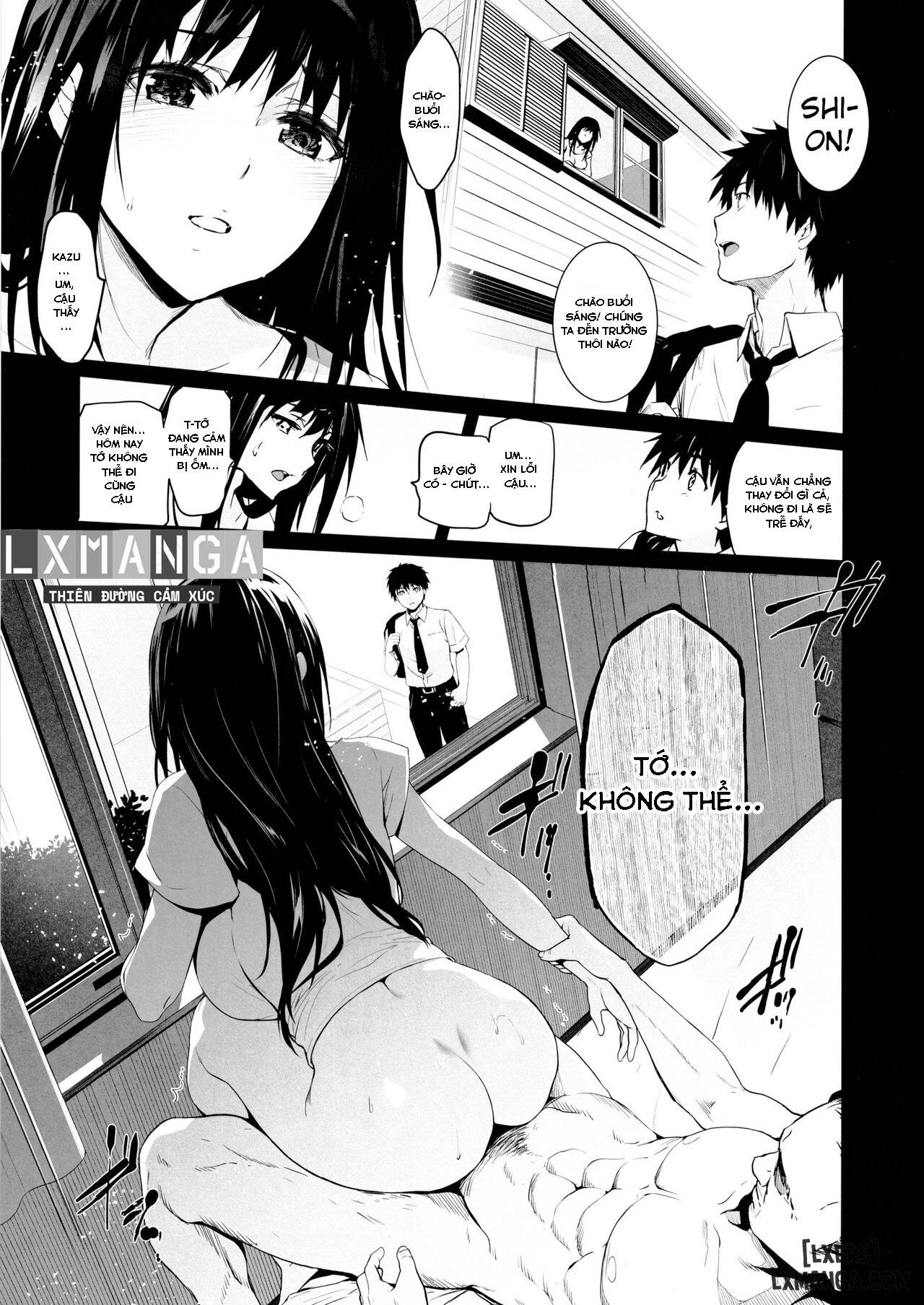 HentaiVN.net - Ảnh 4 - Otonari no Nie Yon Tooku e Itta Osananajimi - Chapter