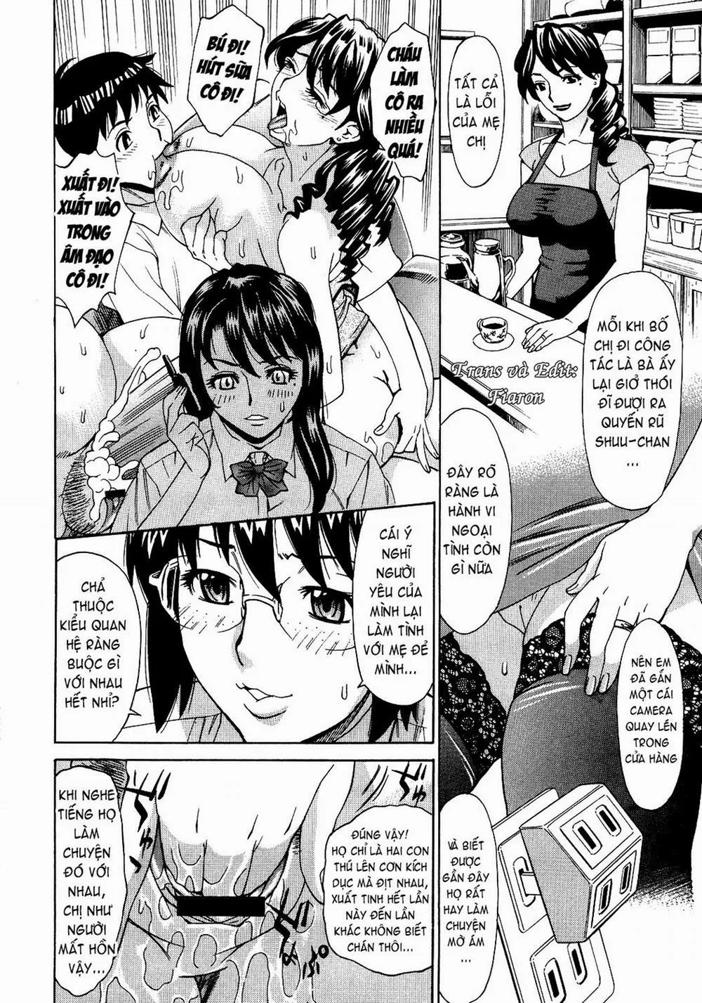 HentaiVN.net - Ảnh 10 - Innyuu Mazo Oyako - Chương 3