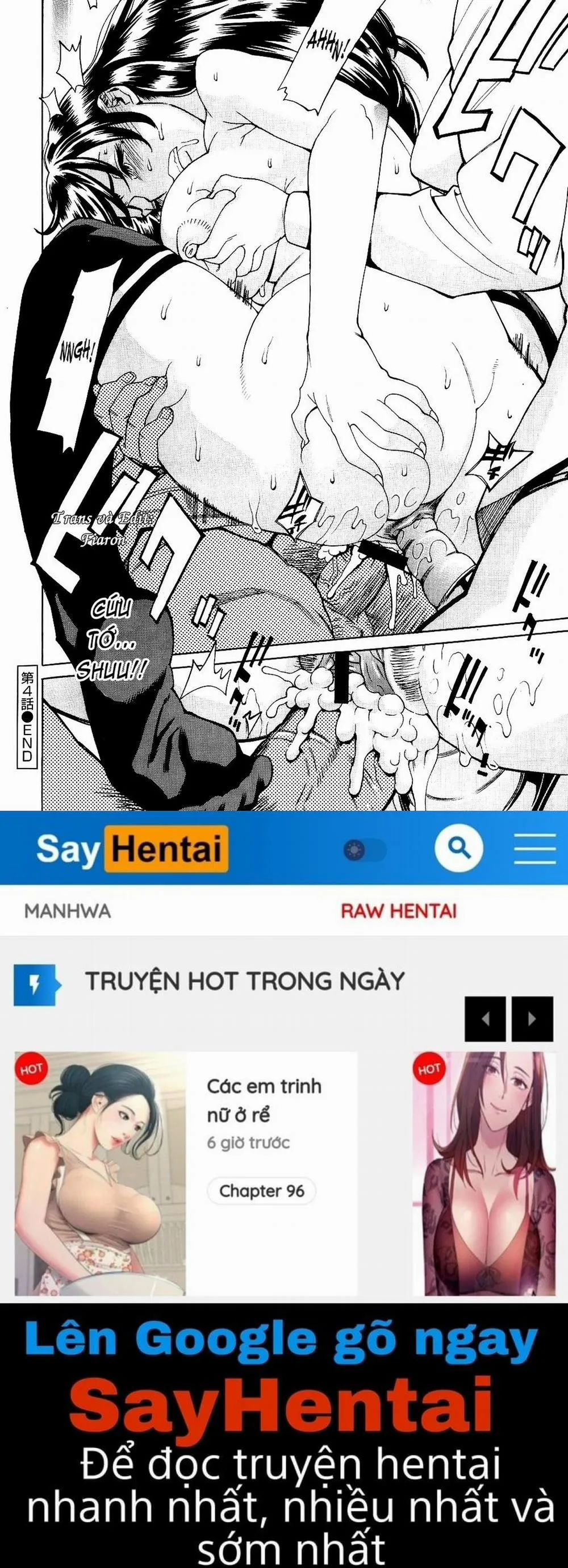 HentaiVN.net - Ảnh 22 - Innyuu Mazo Oyako - Chương 4