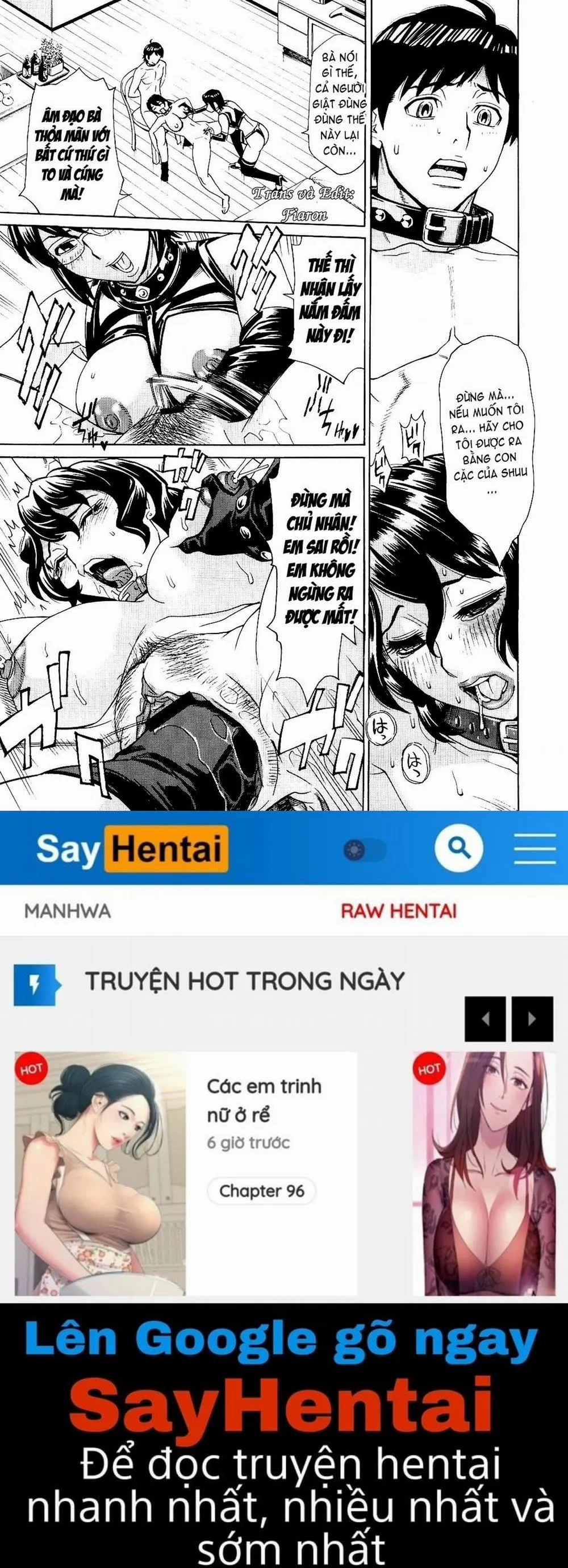 HentaiVN.net - Ảnh 21 - Innyuu Mazo Oyako - Chương 8