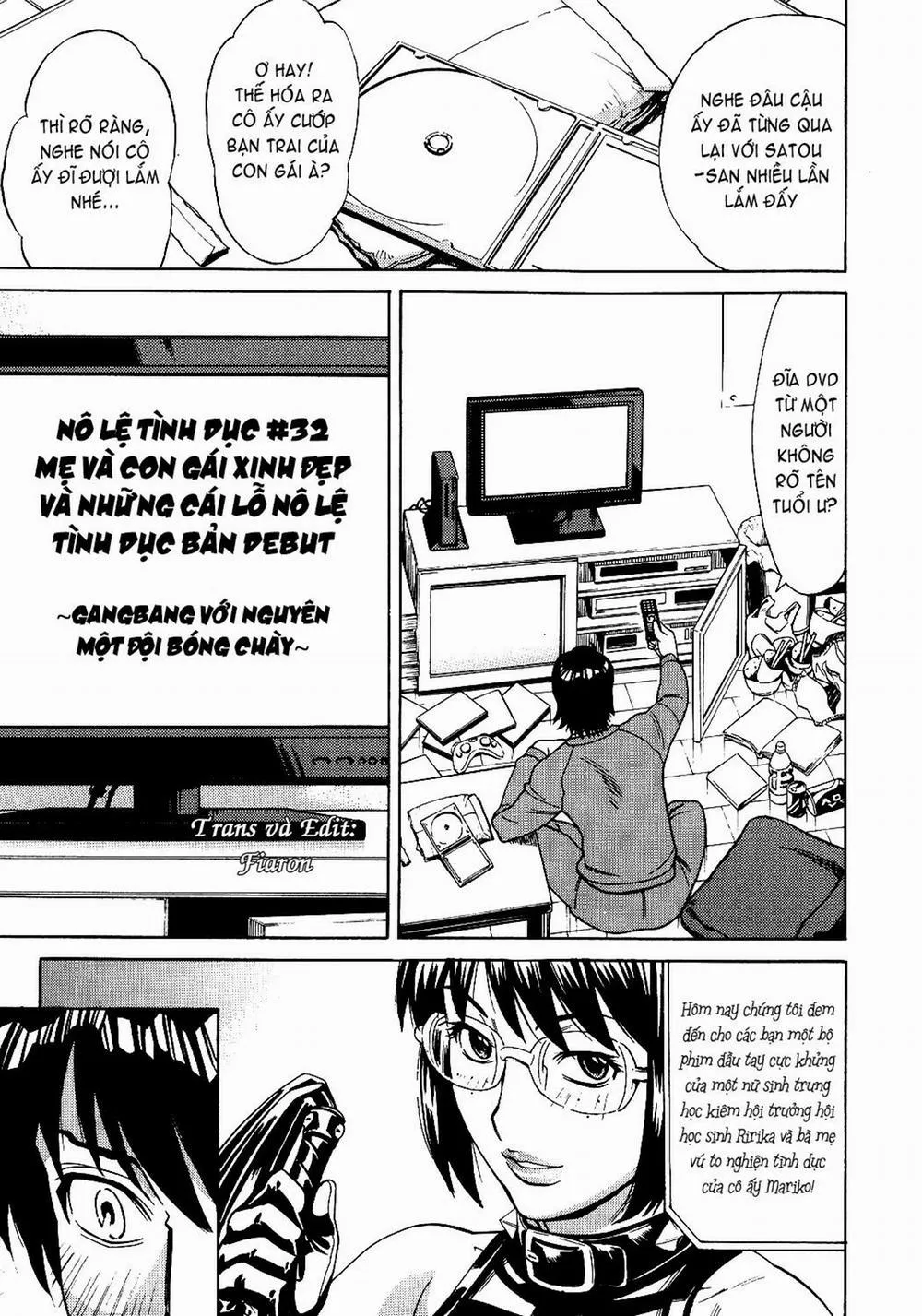 HentaiVN.net - Ảnh 9 - Innyuu Mazo Oyako - Chương 9