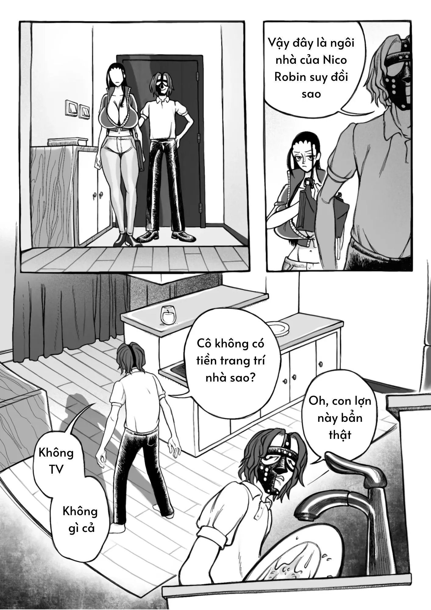 HentaiVN.net - Ảnh 11 - Đe dọa Nico Robin - Oneshot