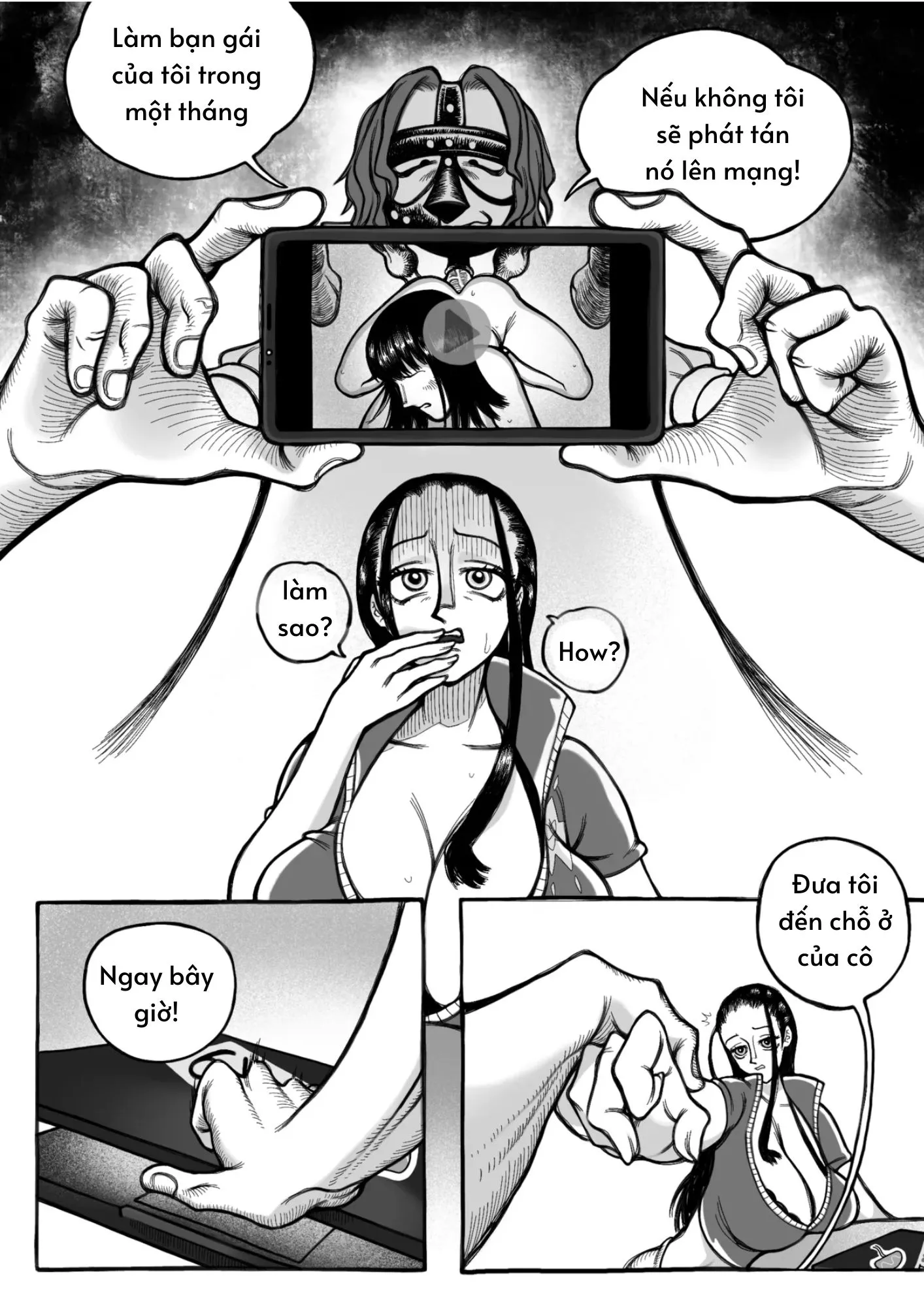 HentaiVN.net - Ảnh 9 - Đe dọa Nico Robin - Oneshot