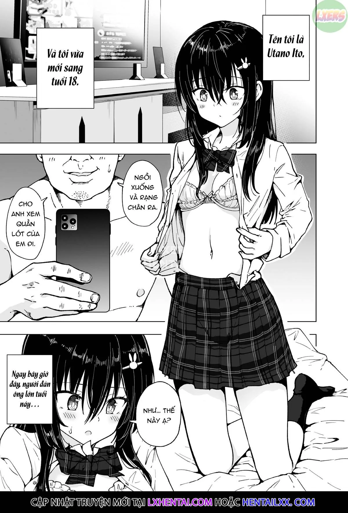 HentaiVN.net - Ảnh 5 - Nhật ký làm Phò - Chap 3: Double Life -Part One-