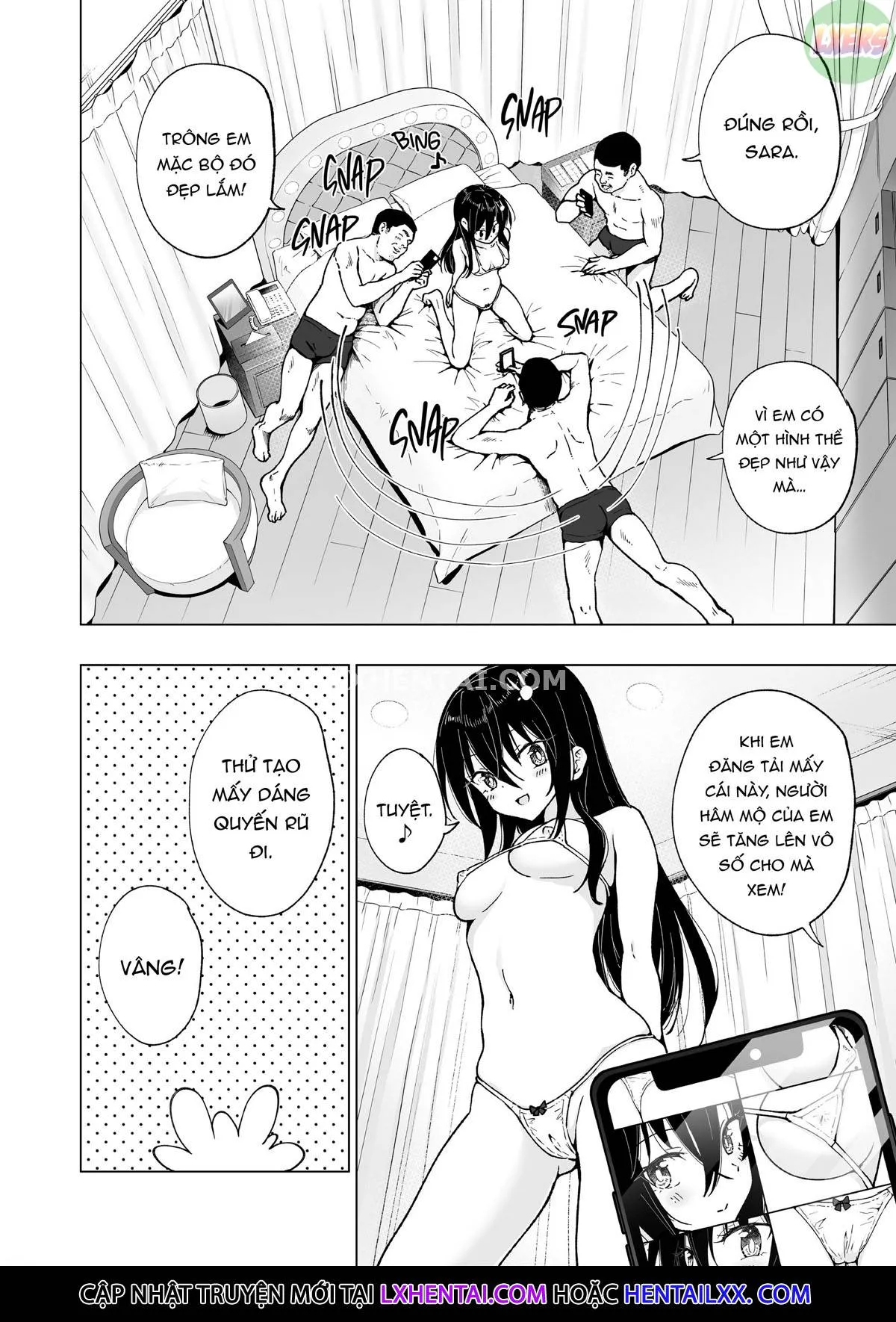 HentaiVN.net - Ảnh 18 - Nhật ký làm Phò - Chap 4: Double Life -Part Two-