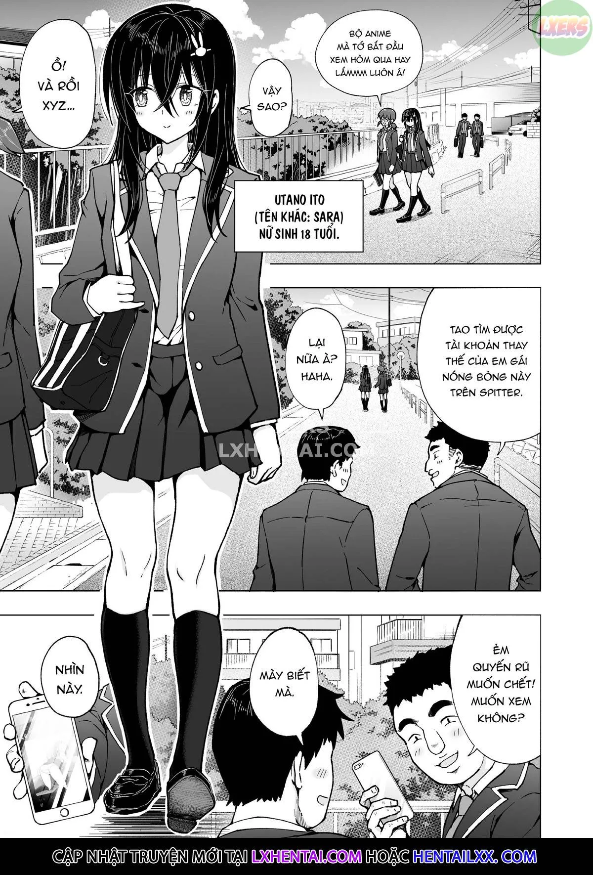HentaiVN.net - Ảnh 5 - Nhật ký làm Phò - Chap 4: Double Life -Part Two-