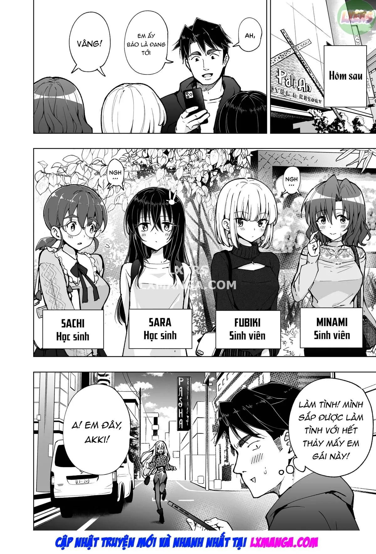 HentaiVN.net - Ảnh 9 - Nhật ký làm Phò - Chap 8: Filming Harem - Part Two