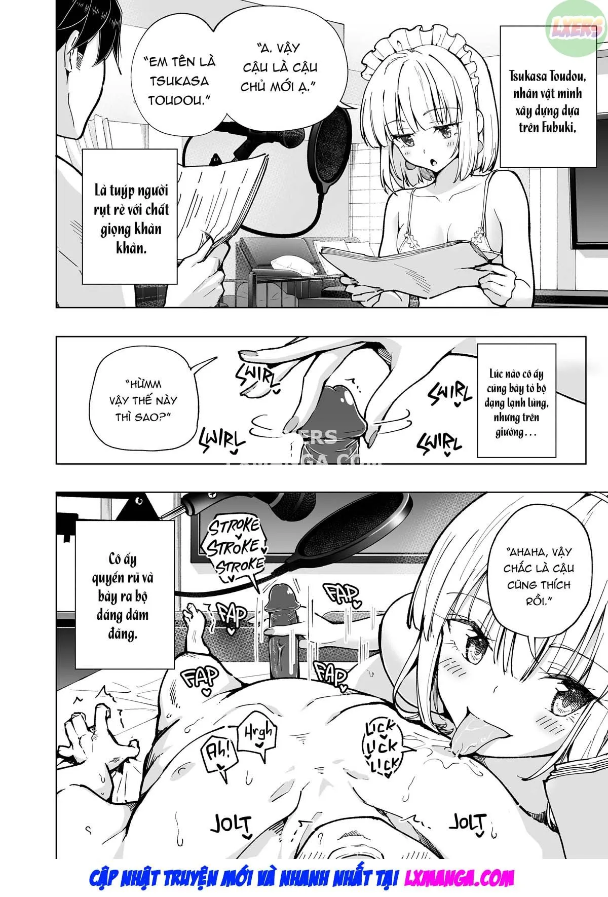 HentaiVN.net - Ảnh 23 - Nhật ký làm Phò - Chap 8: Filming Harem - Part Two