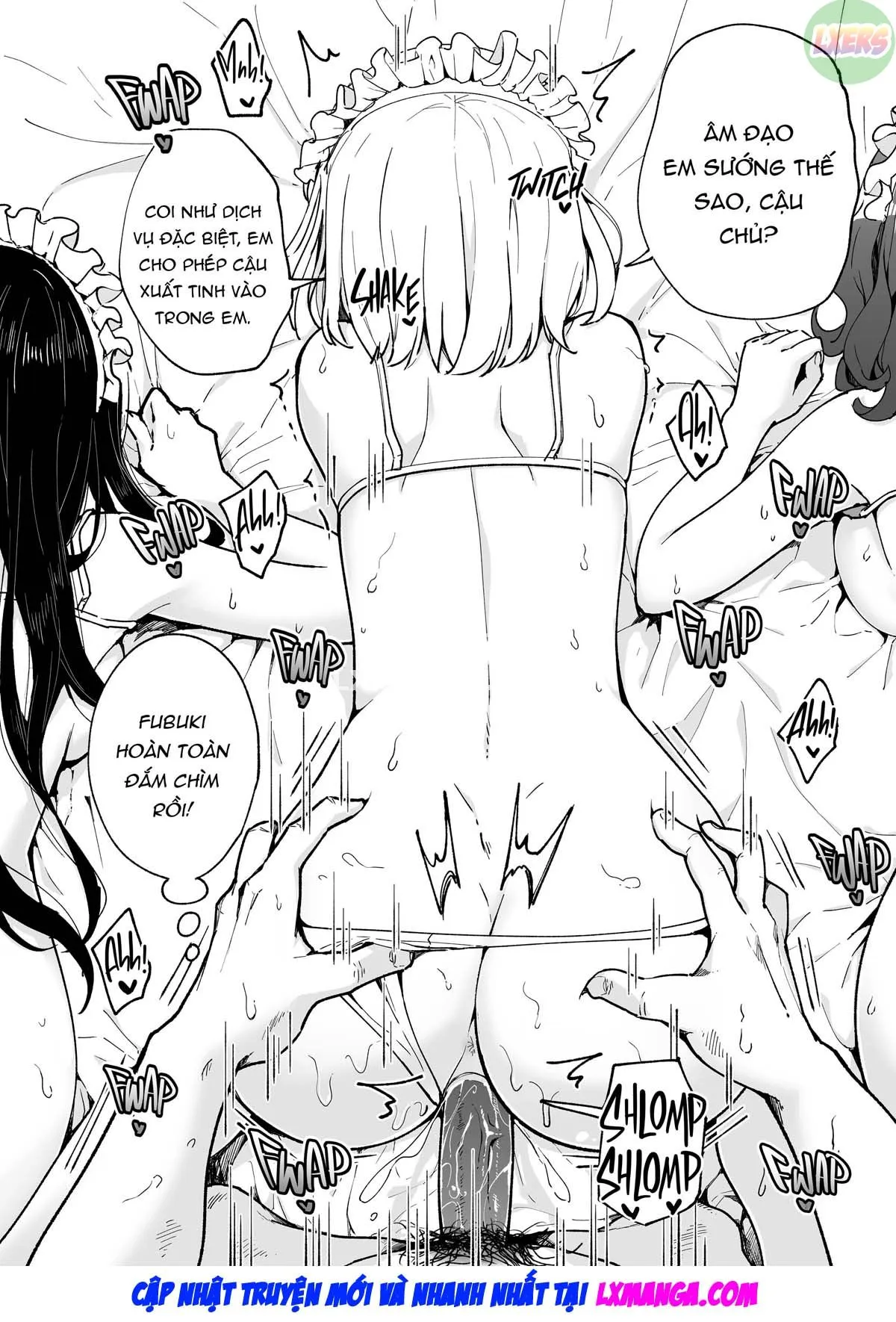 HentaiVN.net - Ảnh 34 - Nhật ký làm Phò - Chap 8: Filming Harem - Part Two