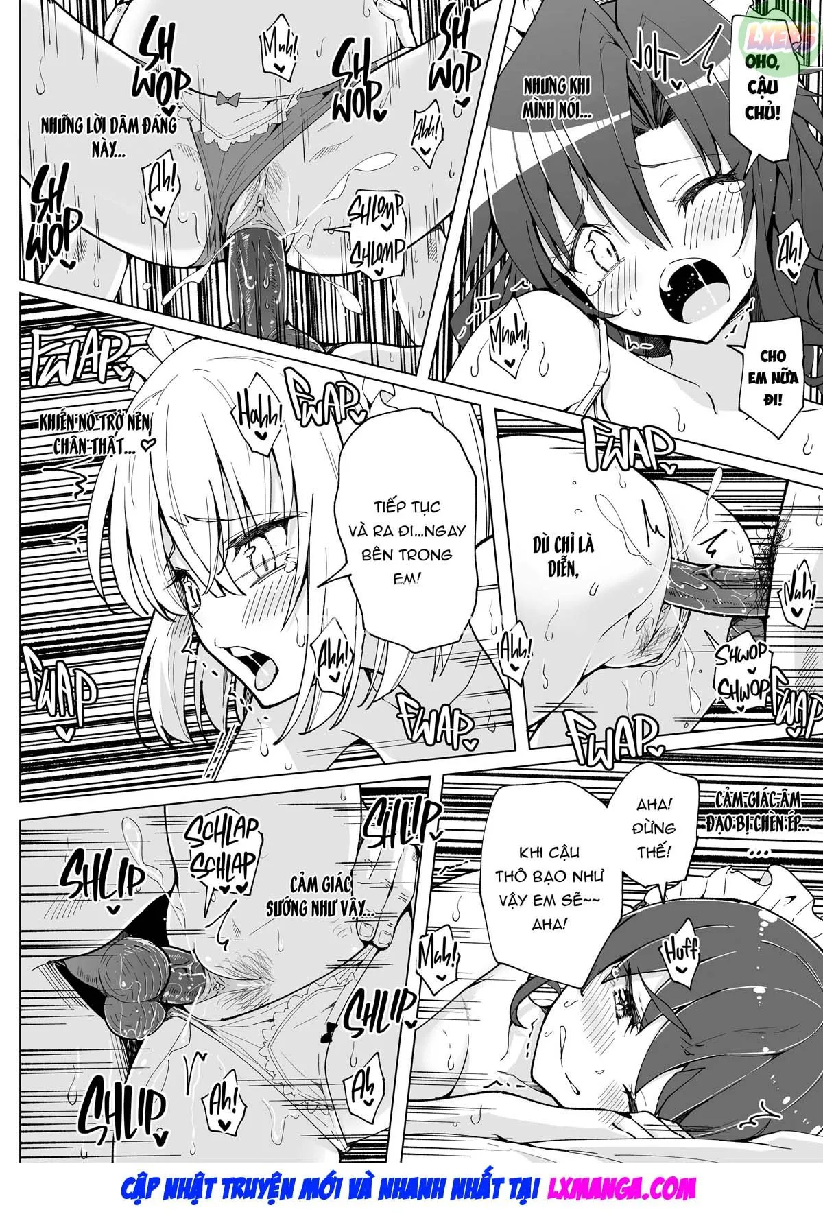 HentaiVN.net - Ảnh 36 - Nhật ký làm Phò - Chap 8: Filming Harem - Part Two