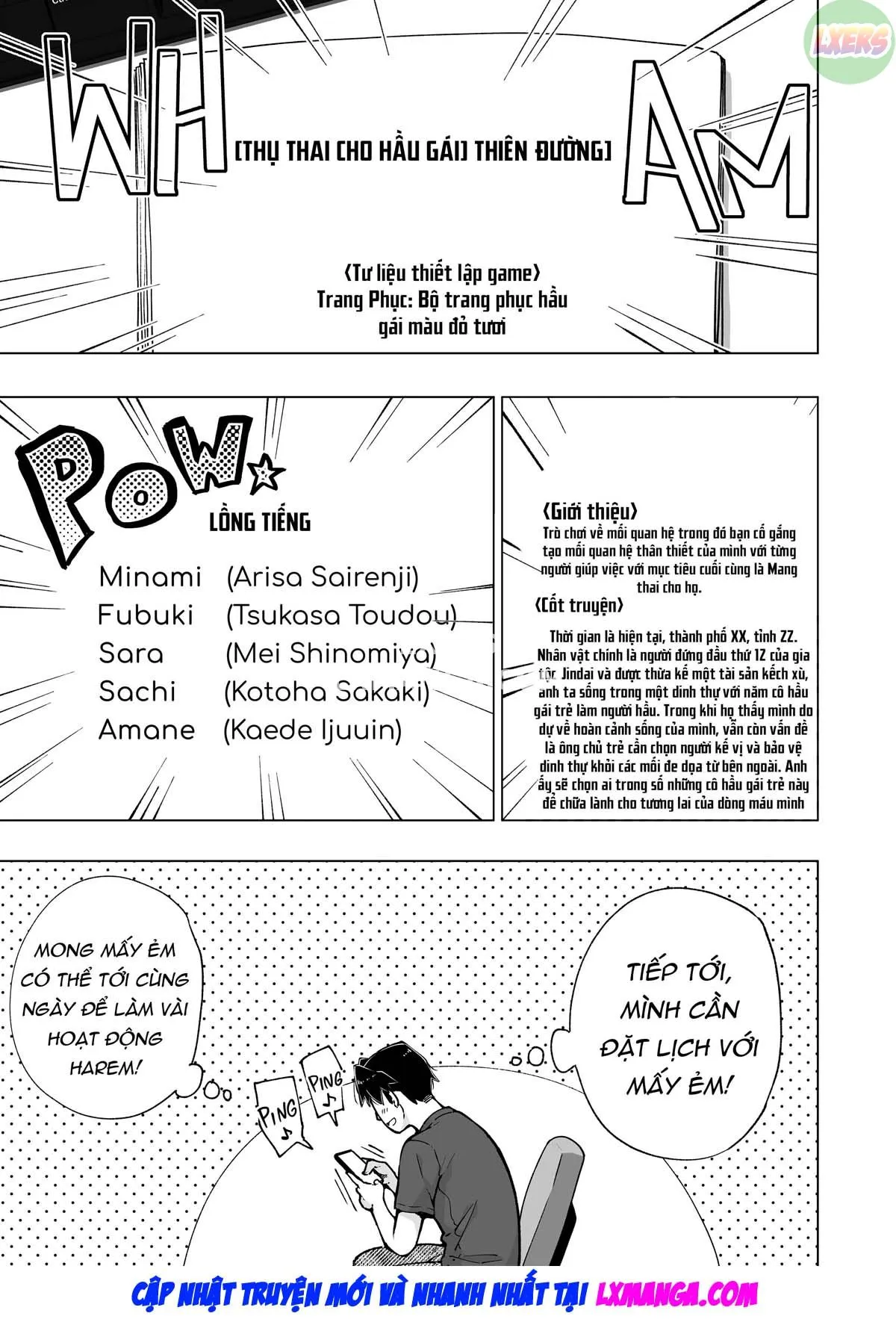HentaiVN.net - Ảnh 8 - Nhật ký làm Phò - Chap 8: Filming Harem - Part Two