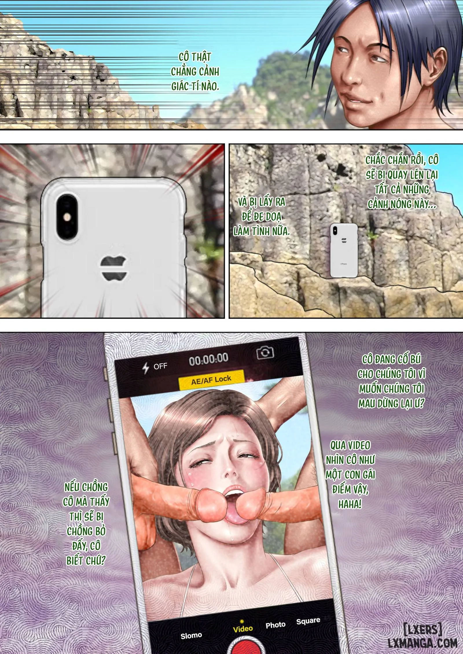 HentaiVN.net - Ảnh 8 - A Wet MILF: The Locals Turn - Chap 2: Bộ đồ bơi xuyên thấu và cơ thể nhạy cảm