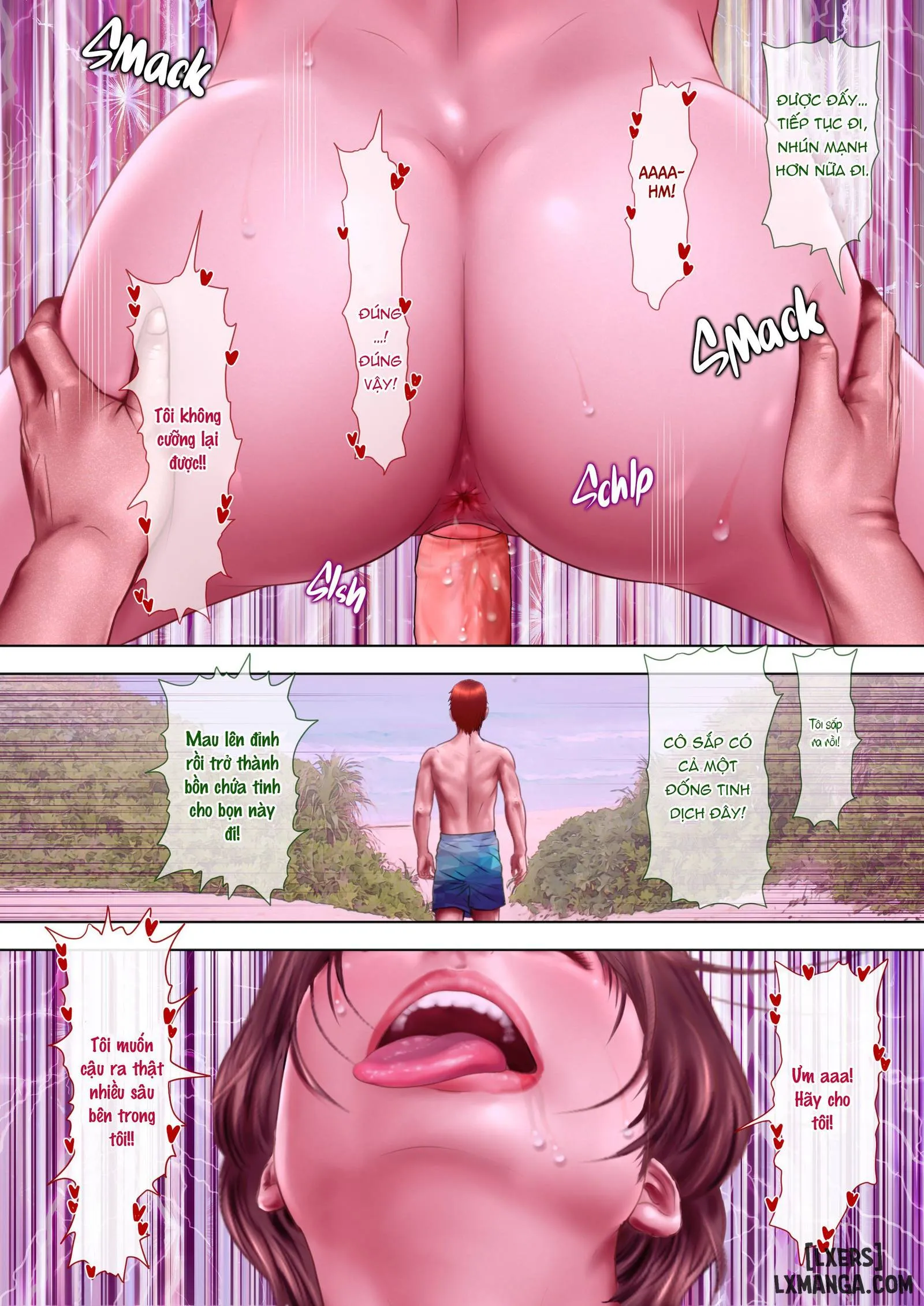 HentaiVN.net - Ảnh 22 - A Wet MILF: The Locals Turn - Chap 5: Bồn chứa tinh END