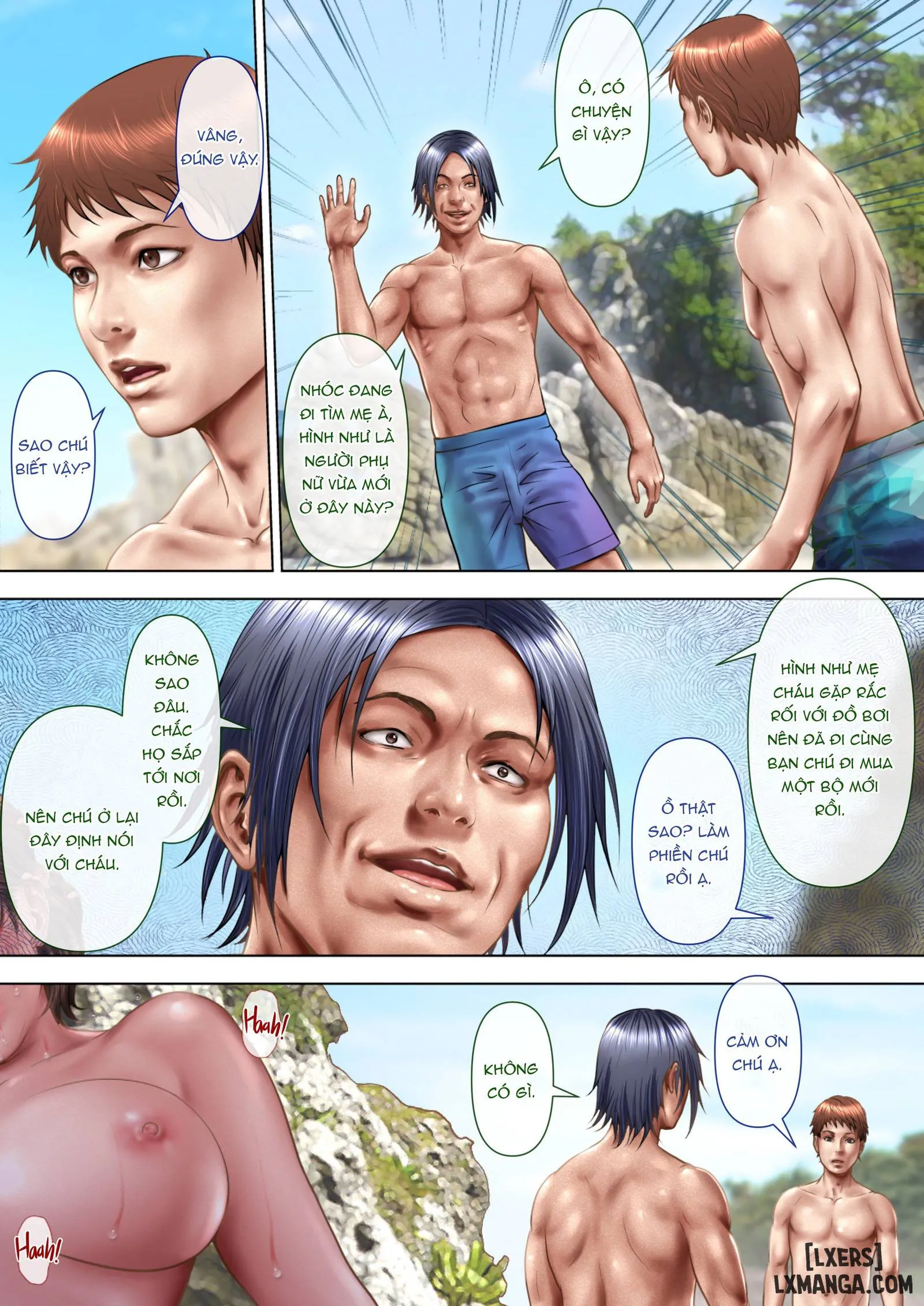HentaiVN.net - Ảnh 30 - A Wet MILF: The Locals Turn - Chap 5: Bồn chứa tinh END
