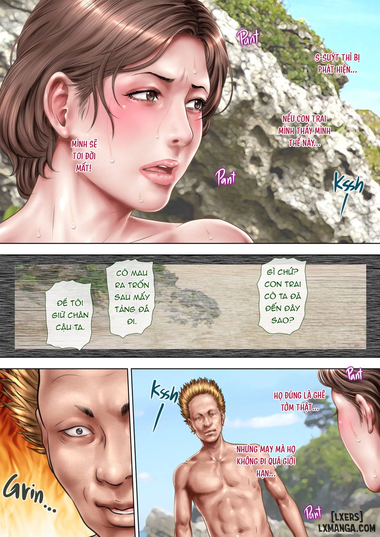 HentaiVN.net - Ảnh 33 - A Wet MILF: The Locals Turn - Chap 5: Bồn chứa tinh END