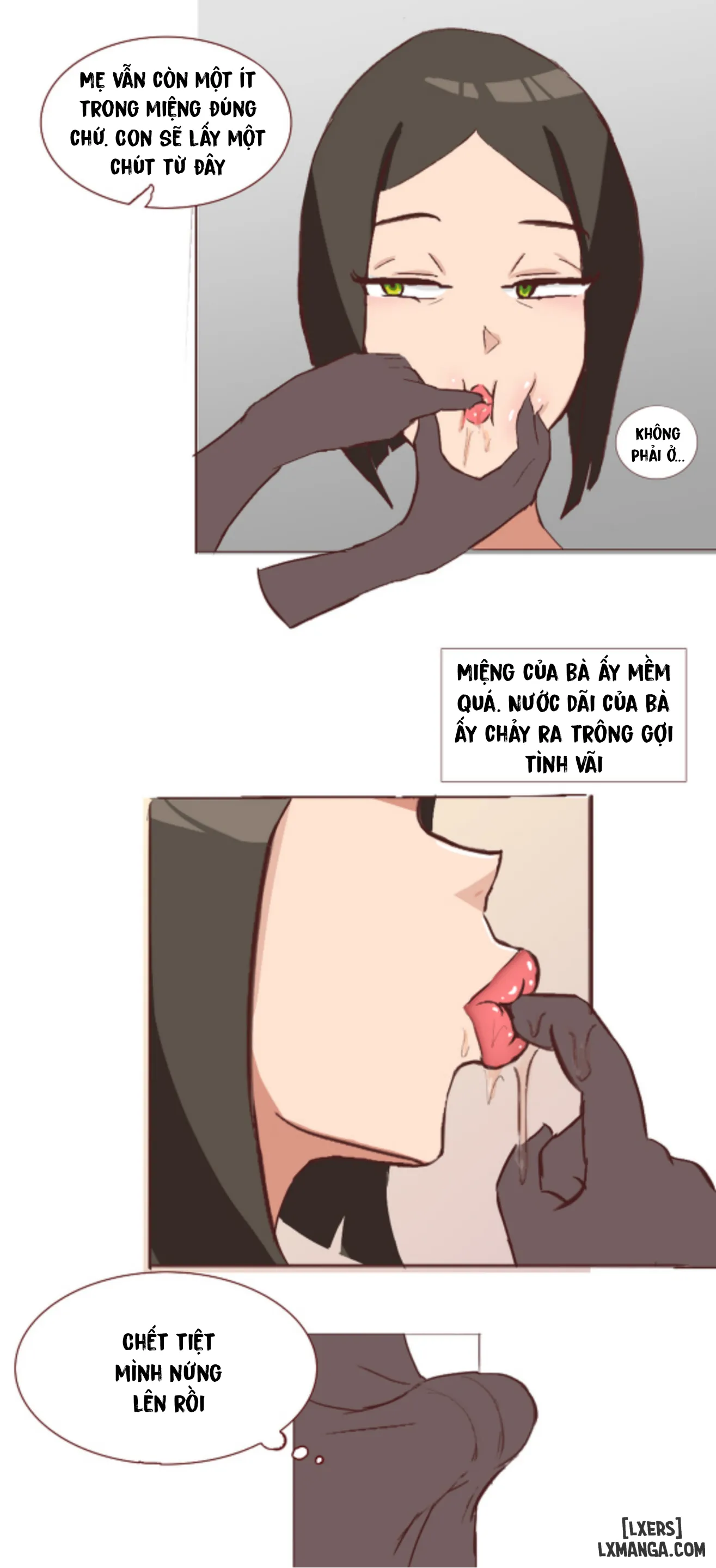 HentaiVN.net - Ảnh 11 - Kirito và mẹ Asuna [Kirito and Asuna's mother] - Oneshot