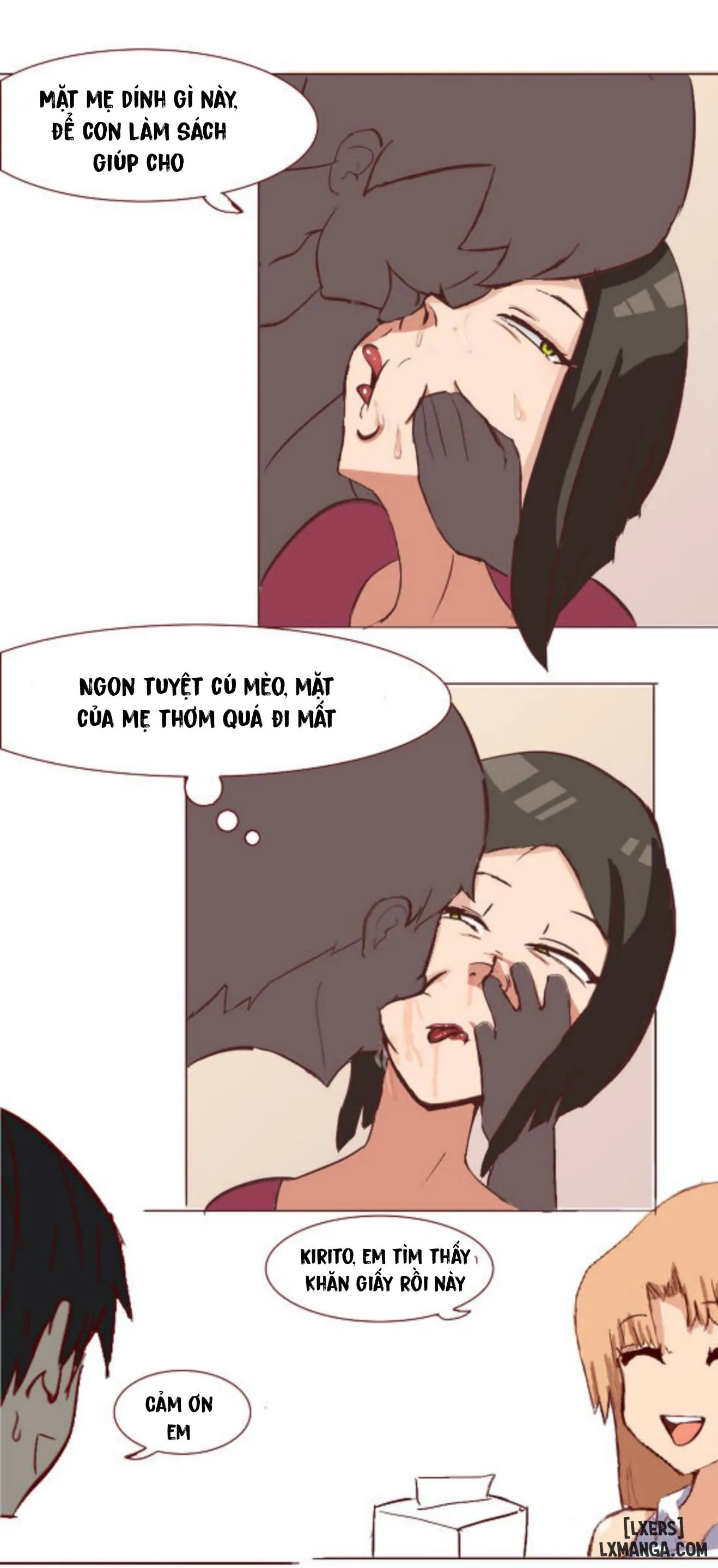HentaiVN.net - Ảnh 18 - Kirito và mẹ Asuna [Kirito and Asuna's mother] - Oneshot