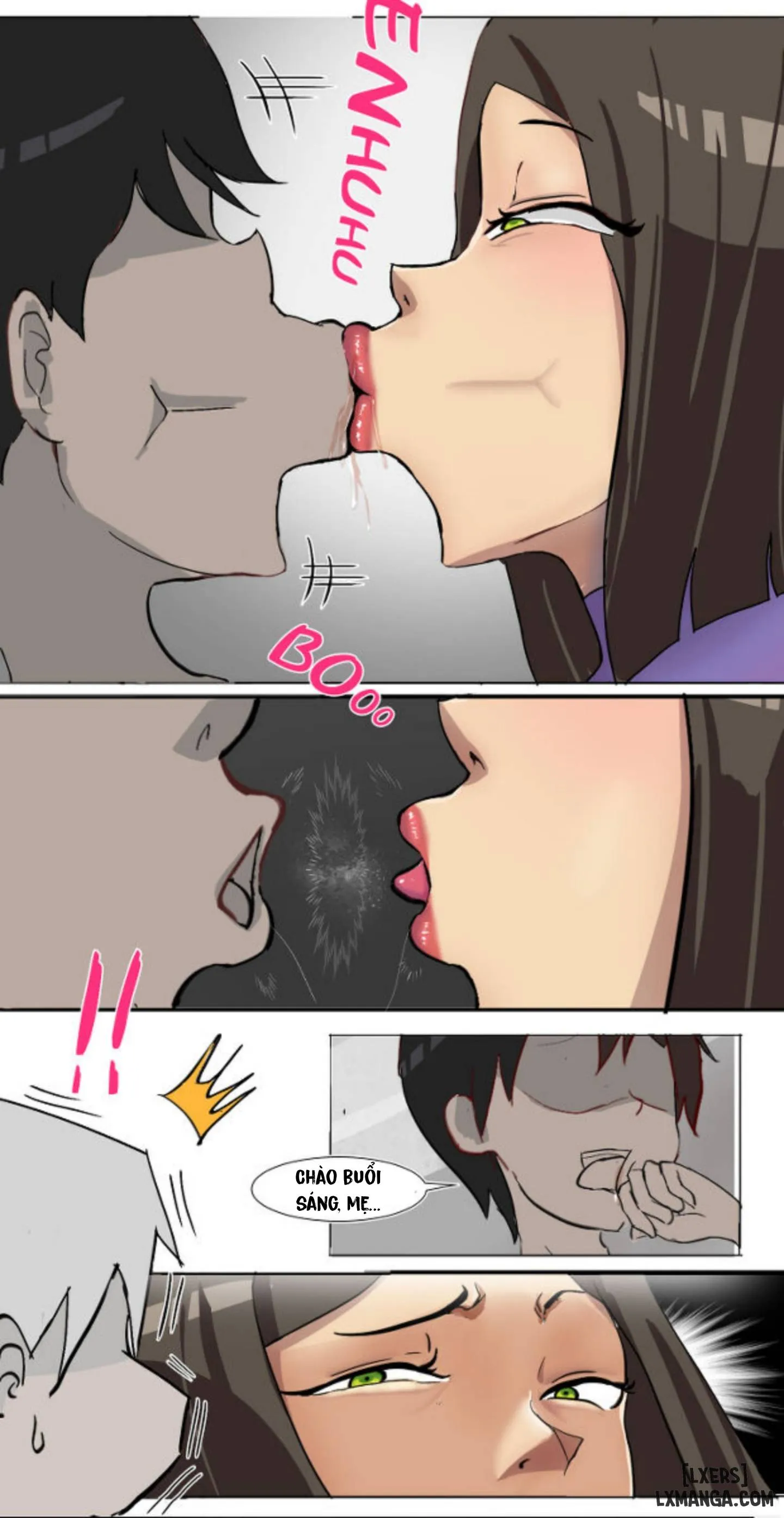 HentaiVN.net - Ảnh 25 - Kirito và mẹ Asuna [Kirito and Asuna's mother] - Oneshot