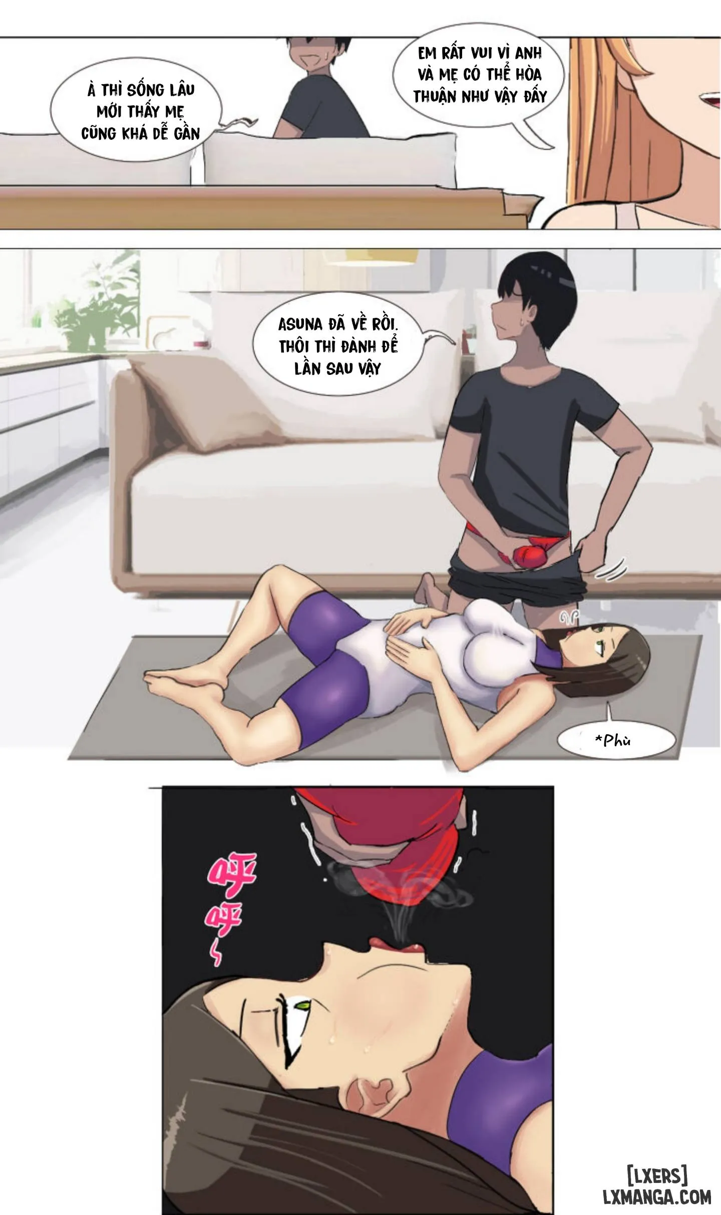 HentaiVN.net - Ảnh 30 - Kirito và mẹ Asuna [Kirito and Asuna's mother] - Oneshot