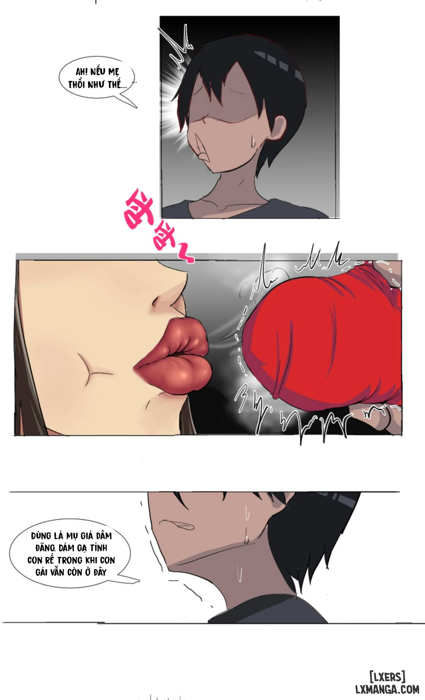 HentaiVN.net - Ảnh 31 - Kirito và mẹ Asuna [Kirito and Asuna's mother] - Oneshot
