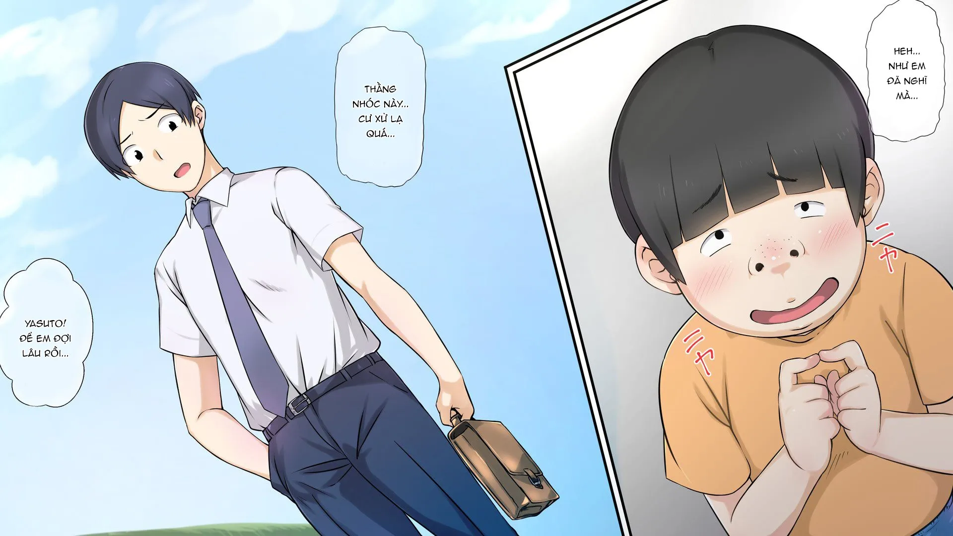 HentaiVN.net - Ảnh 28 - Cô Bạn Gái Không Có Kiến Thức Về Tình Dục Của Tôi, Là Bồn Chứa Tinh Cho Một Thằng Oắt Con [MY GIRLFRIEND WITH 0 SEXUAL KNOWLEDGE IS A PERVERT BRAT'S CUM TOILET, Seichishiki 0 No Kanojo Wa Erogaki No Seieki Benjo] - Chap 4 (End)