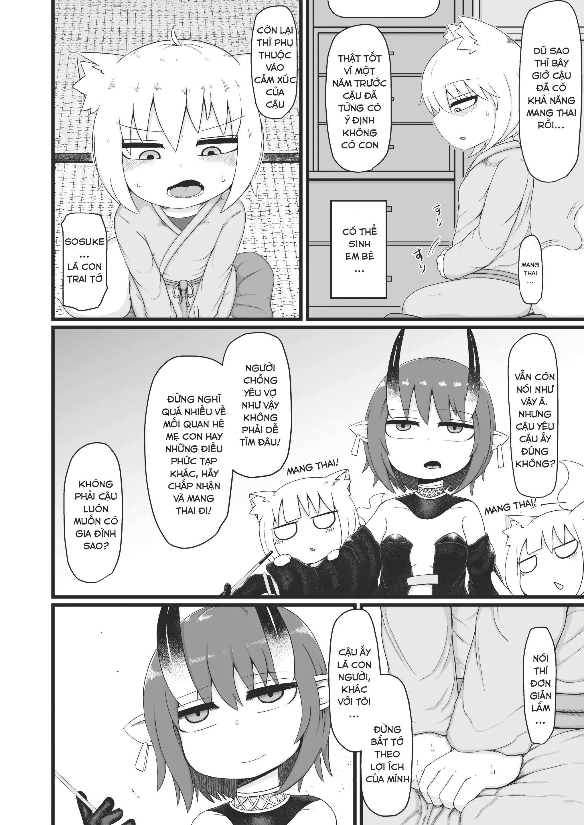 HentaiVN.net - Ảnh 22 - Bà mẹ chồng loli dễ bị thuyết phục 8 - Oneshot