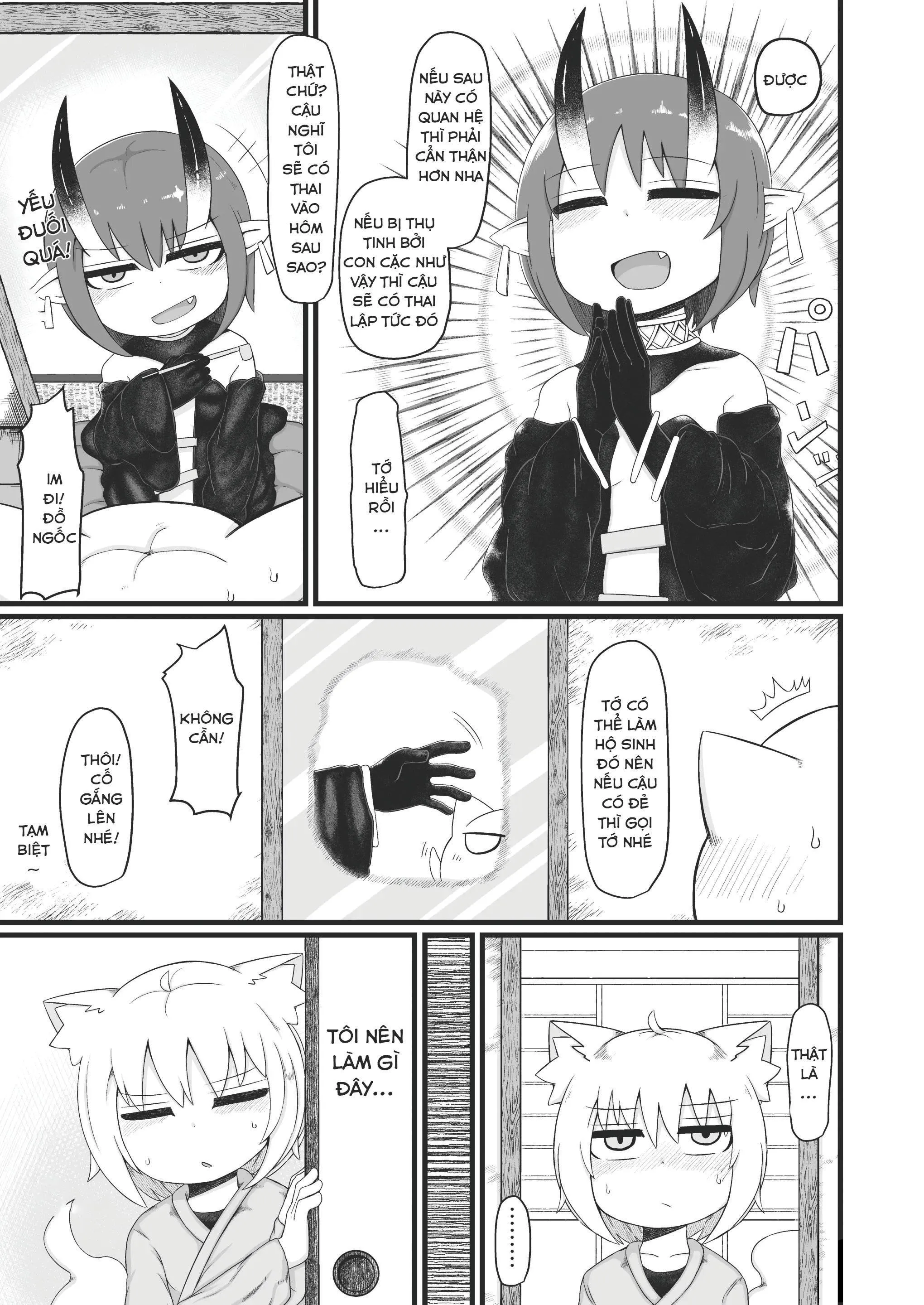 HentaiVN.net - Ảnh 23 - Bà mẹ chồng loli dễ bị thuyết phục 8 - Oneshot