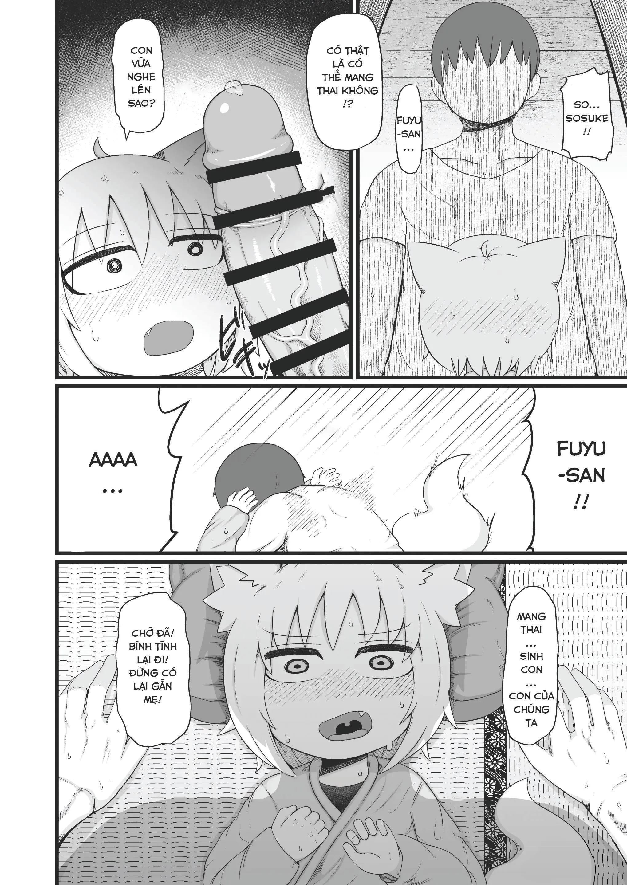 HentaiVN.net - Ảnh 24 - Bà mẹ chồng loli dễ bị thuyết phục 8 - Oneshot