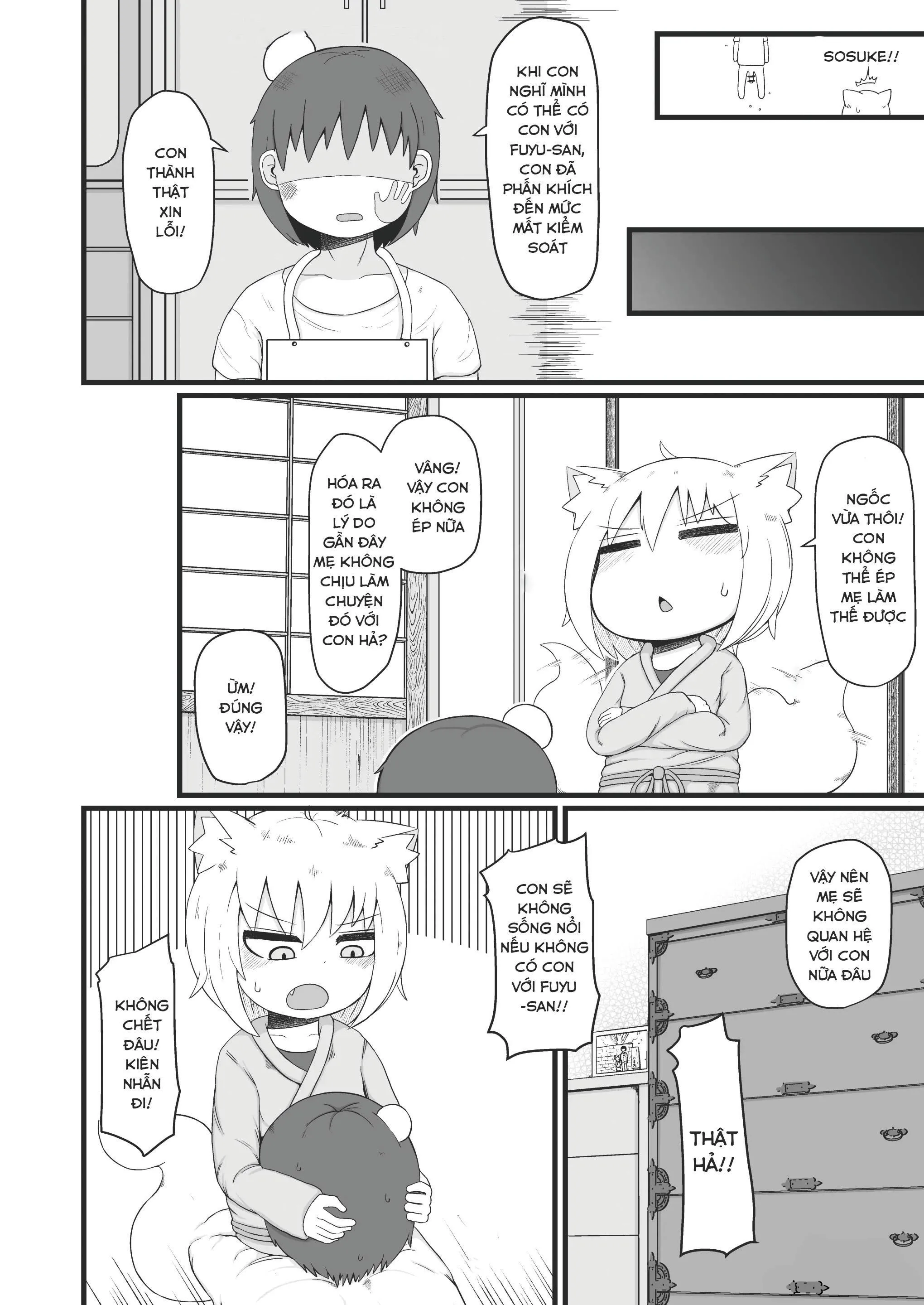 HentaiVN.net - Ảnh 26 - Bà mẹ chồng loli dễ bị thuyết phục 8 - Oneshot
