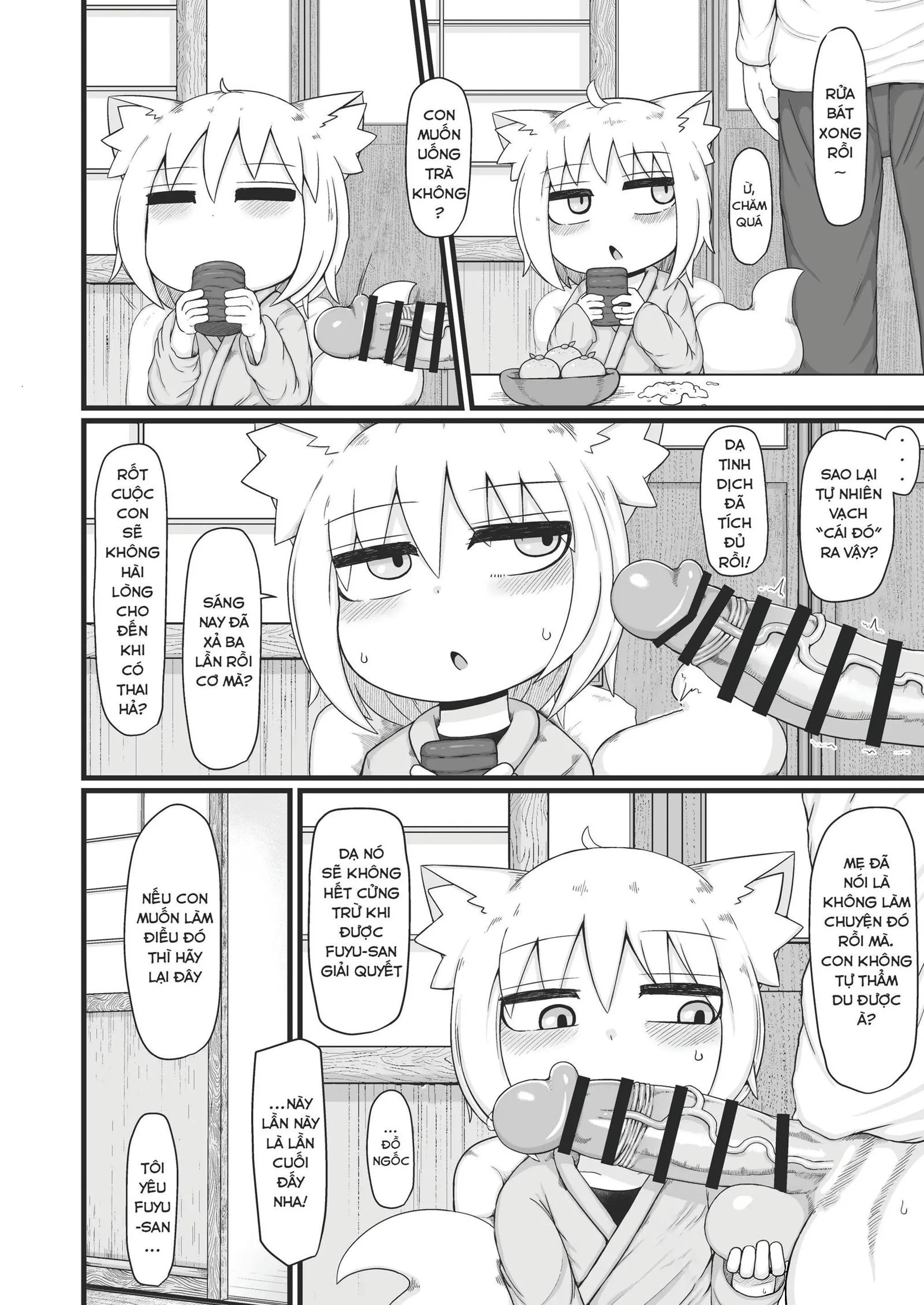 HentaiVN.net - Ảnh 6 - Bà mẹ chồng loli dễ bị thuyết phục 8 - Oneshot