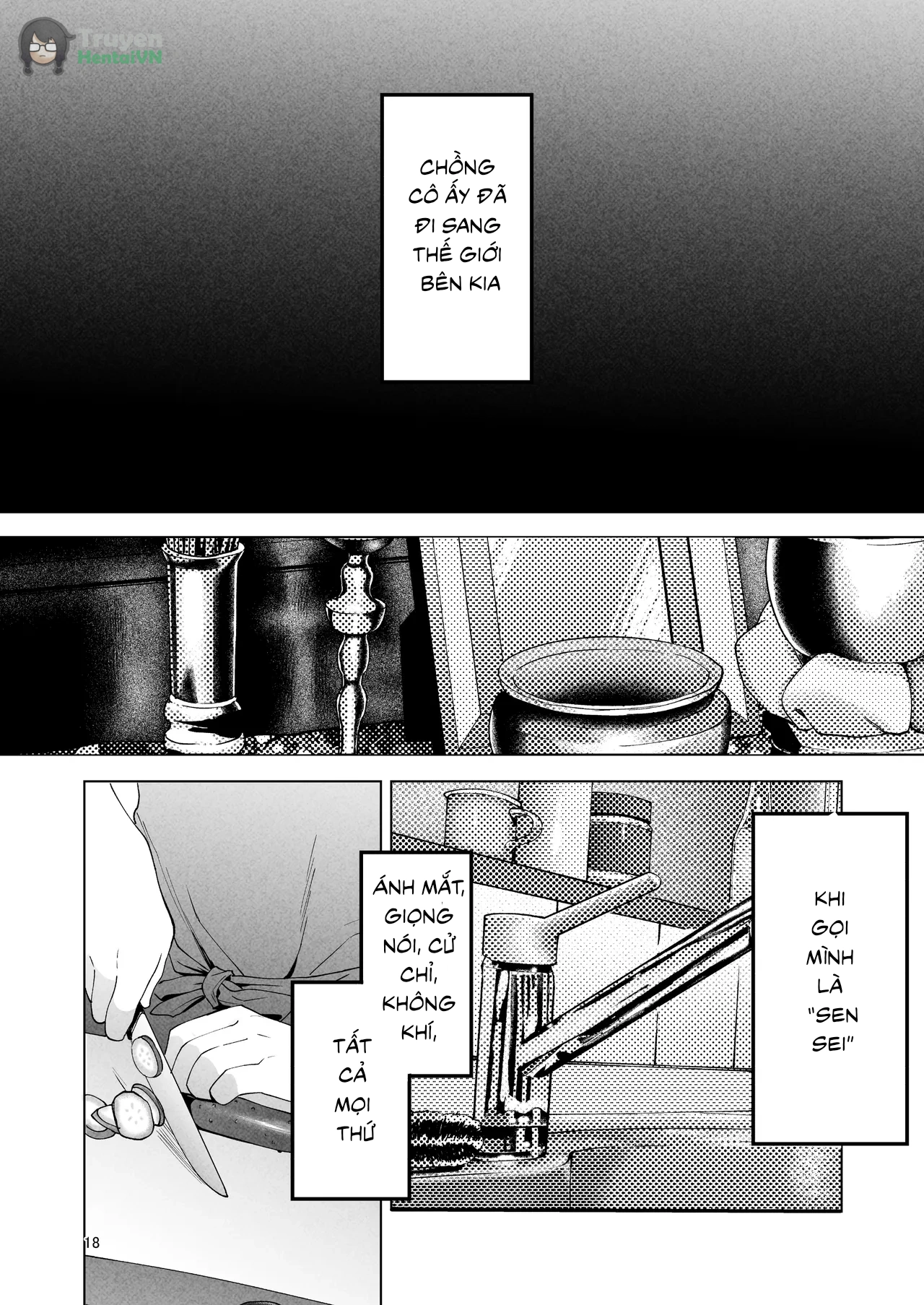 HentaiVN.net - Ảnh 18 - Bác sĩ làm ơn giữ vợ tôi lại - Oneshot
