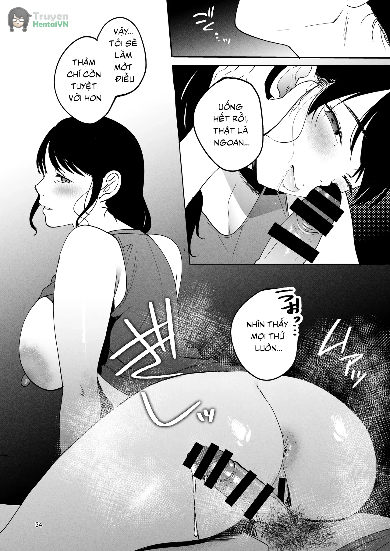 HentaiVN.net - Ảnh 34 - Bác sĩ làm ơn giữ vợ tôi lại - Oneshot
