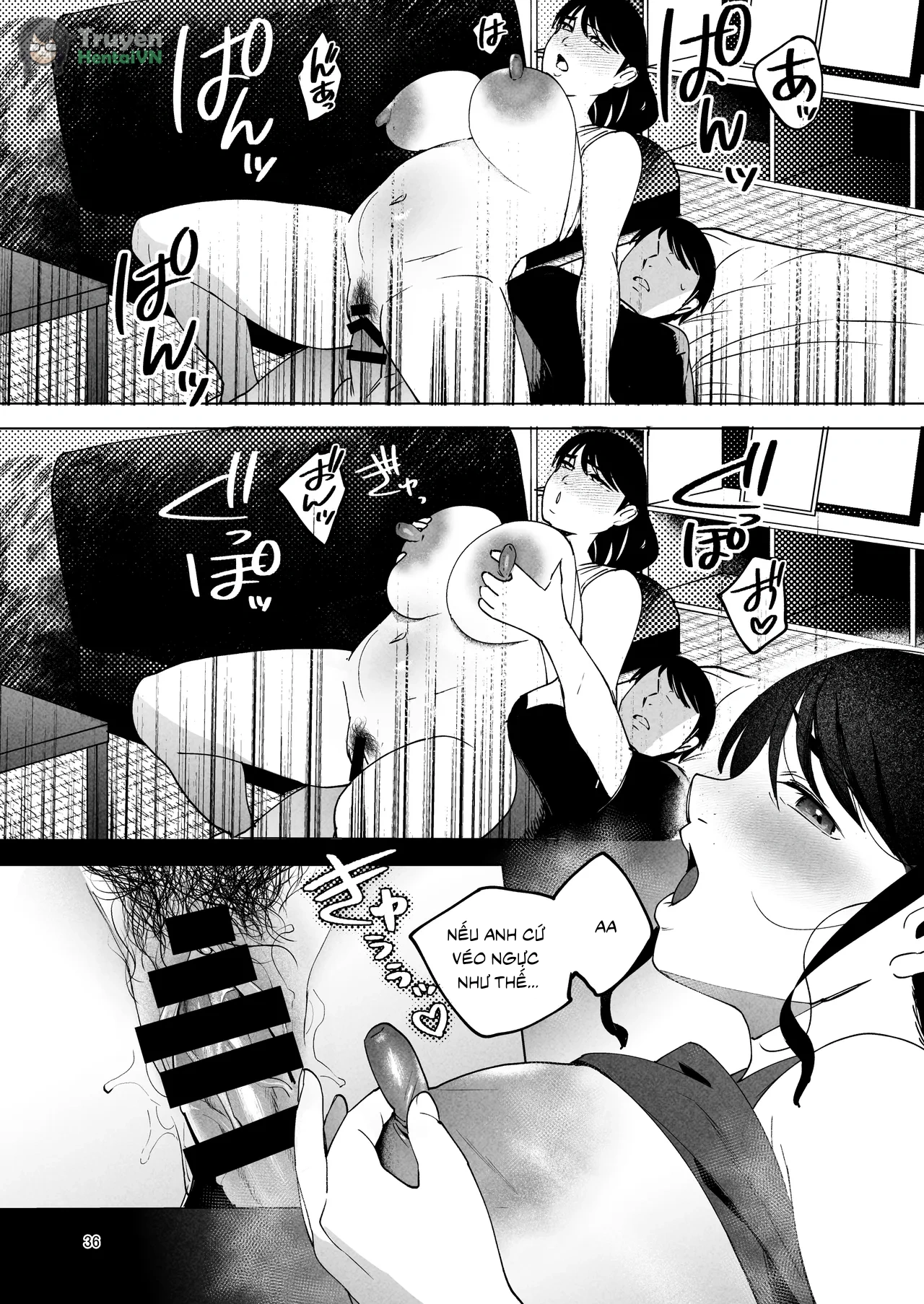HentaiVN.net - Ảnh 36 - Bác sĩ làm ơn giữ vợ tôi lại - Oneshot