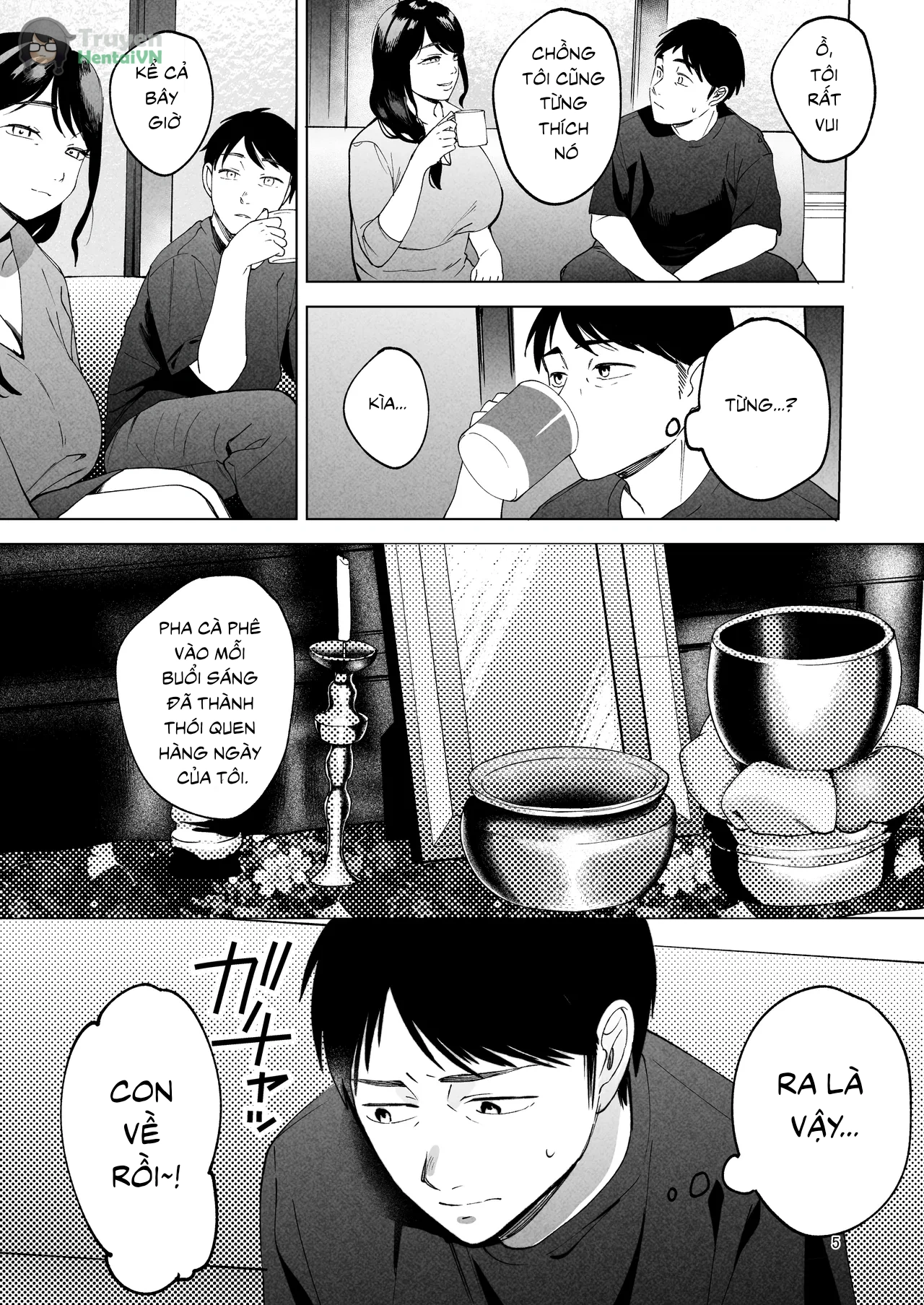 HentaiVN.net - Ảnh 5 - Bác sĩ làm ơn giữ vợ tôi lại - Oneshot