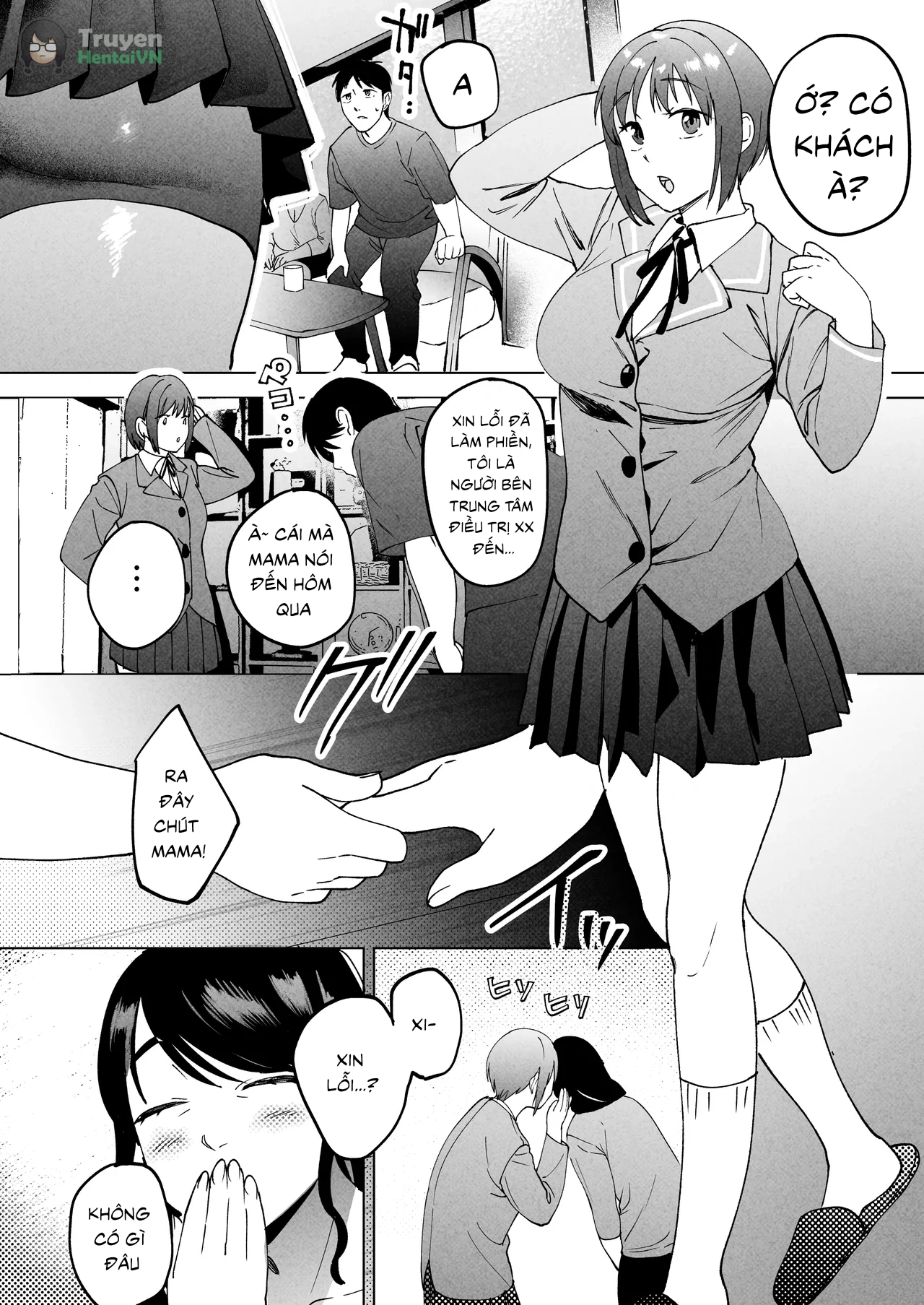 HentaiVN.net - Ảnh 6 - Bác sĩ làm ơn giữ vợ tôi lại - Oneshot