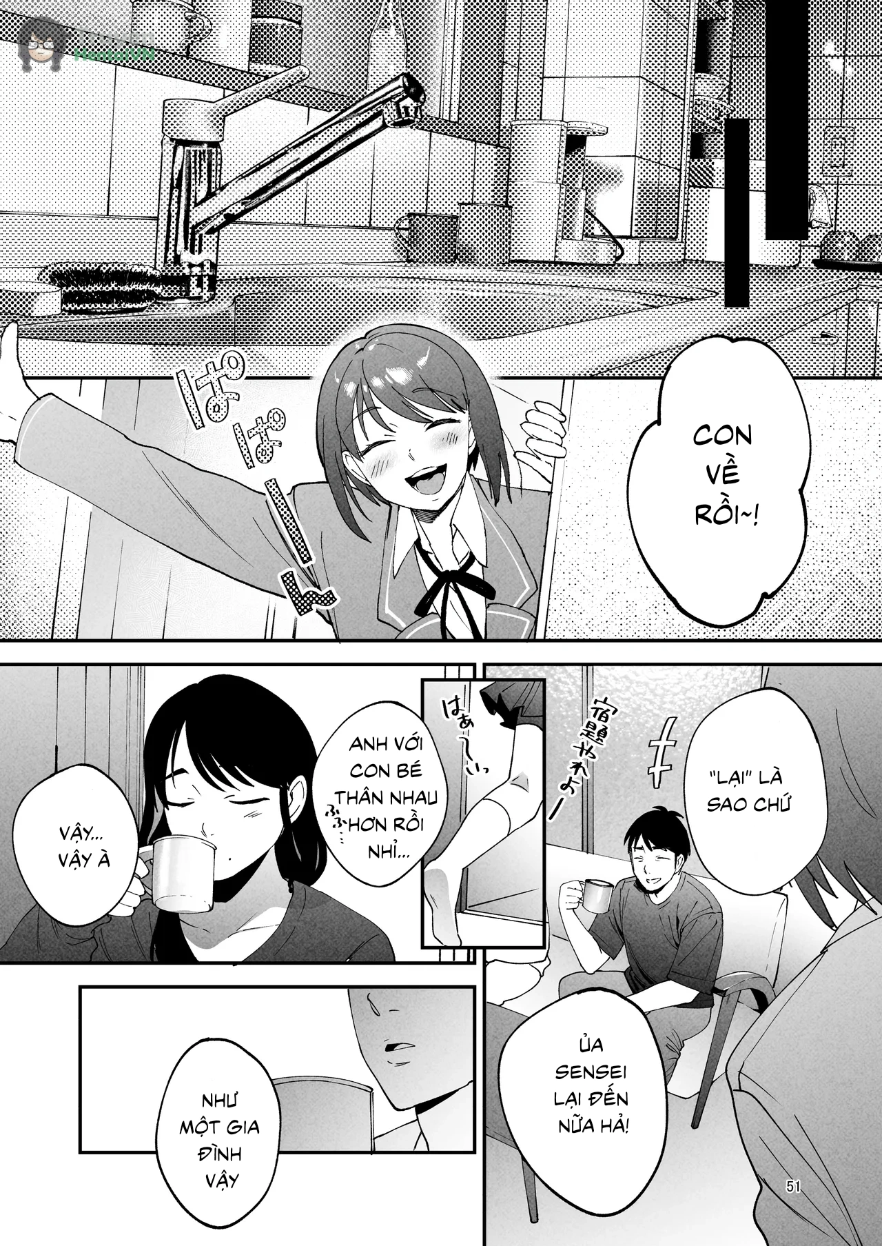 HentaiVN.net - Ảnh 51 - Bác sĩ làm ơn giữ vợ tôi lại - Oneshot
