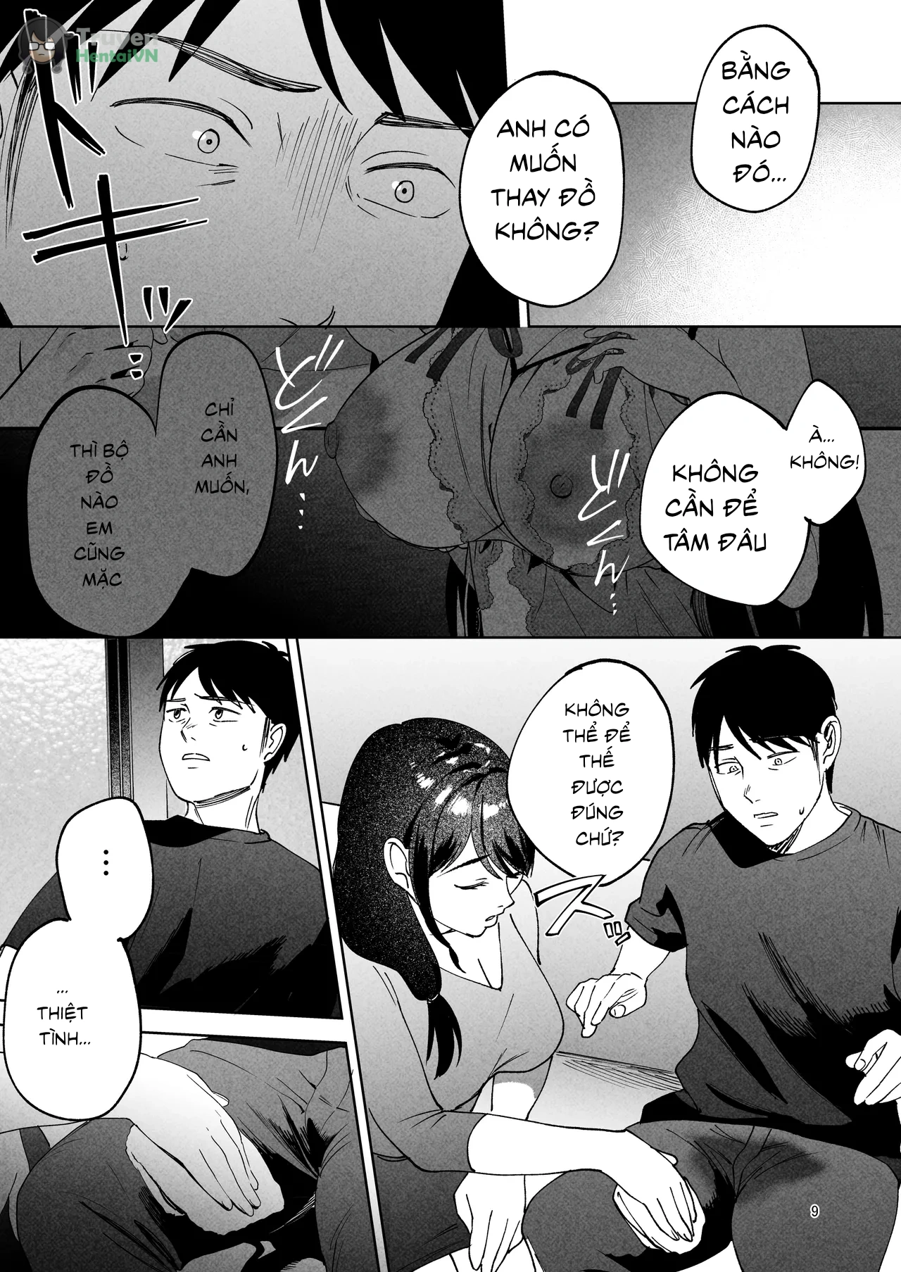 HentaiVN.net - Ảnh 9 - Bác sĩ làm ơn giữ vợ tôi lại - Oneshot