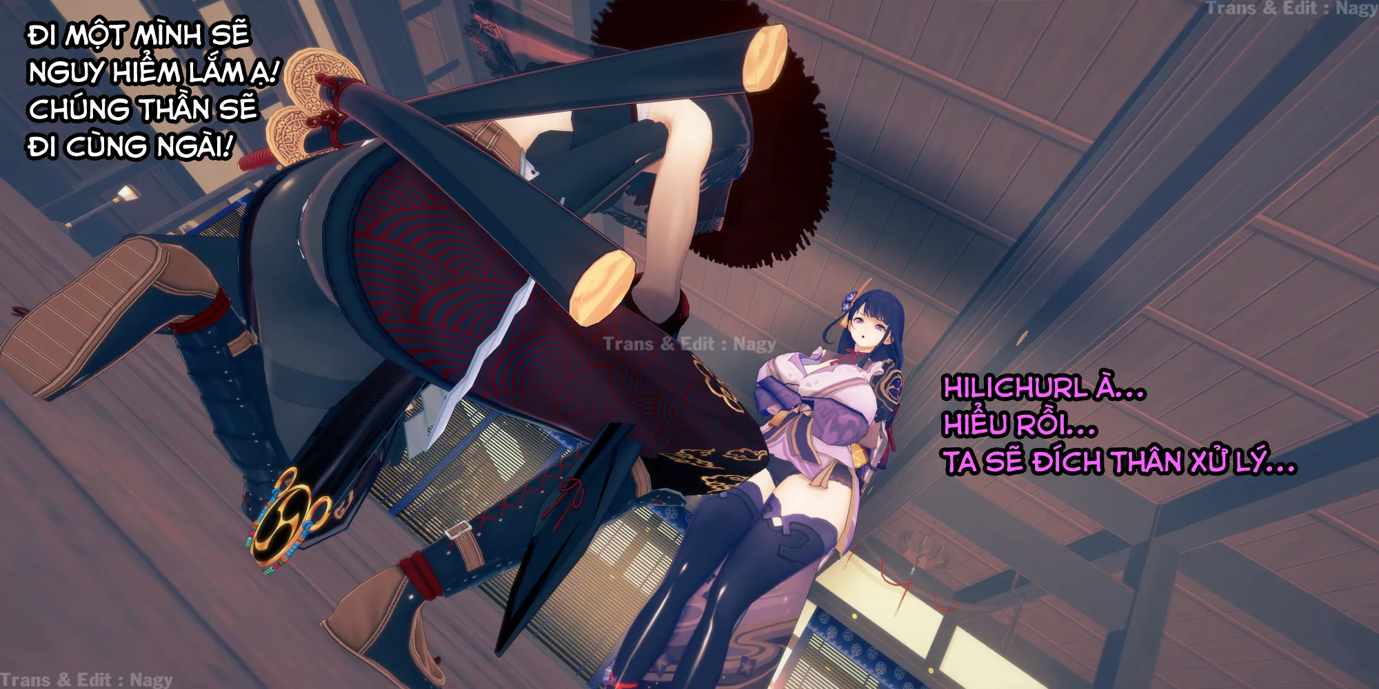 HentaiVN.net - Ảnh 10 - Sau khi thua Hilichurl, Raiden Shogun bị biến thành máy đẻ - Chap 1.1
