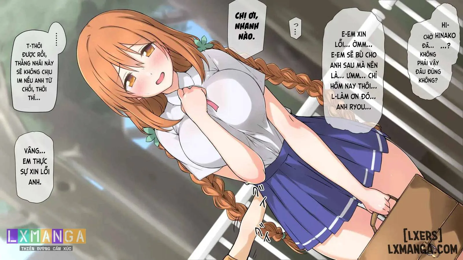 HentaiVN.net - Ảnh 13 - Seichishiki 0 no Kanojo to Sono Hahaoya wa Erogaki no Seieki Benjo - Chap 1: Nổ bùm bùm!