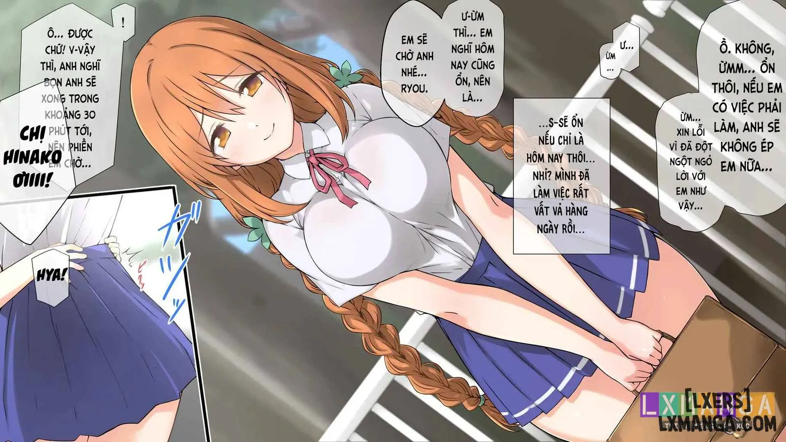 HentaiVN.net - Ảnh 5 - Seichishiki 0 no Kanojo to Sono Hahaoya wa Erogaki no Seieki Benjo - Chap 1: Nổ bùm bùm!