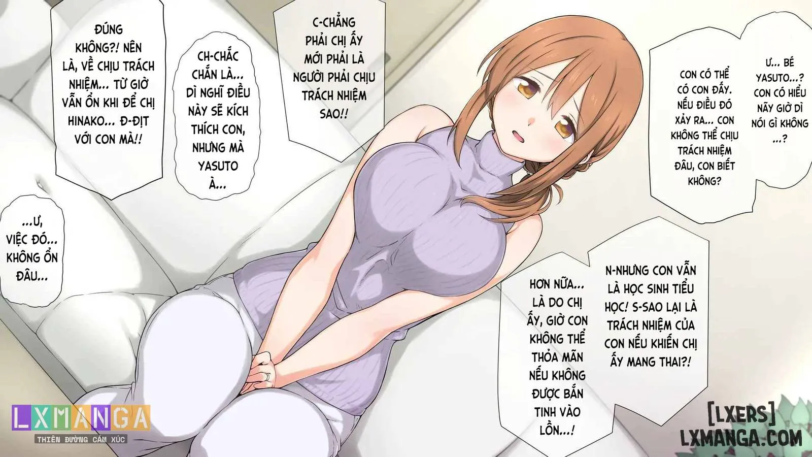 HentaiVN.net - Ảnh 10 - Seichishiki 0 no Kanojo to Sono Hahaoya wa Erogaki no Seieki Benjo - Chap 3.