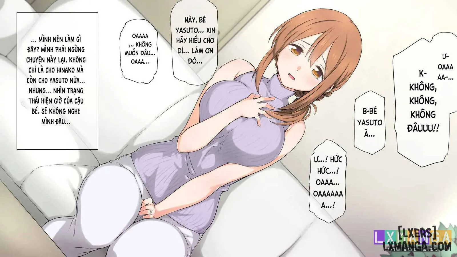HentaiVN.net - Ảnh 11 - Seichishiki 0 no Kanojo to Sono Hahaoya wa Erogaki no Seieki Benjo - Chap 3.