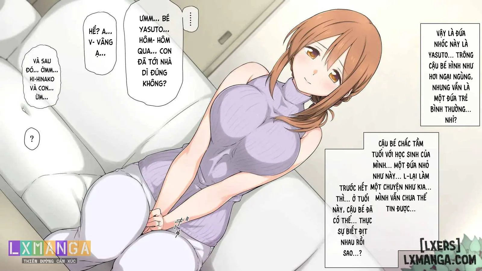 HentaiVN.net - Ảnh 5 - Seichishiki 0 no Kanojo to Sono Hahaoya wa Erogaki no Seieki Benjo - Chap 3.
