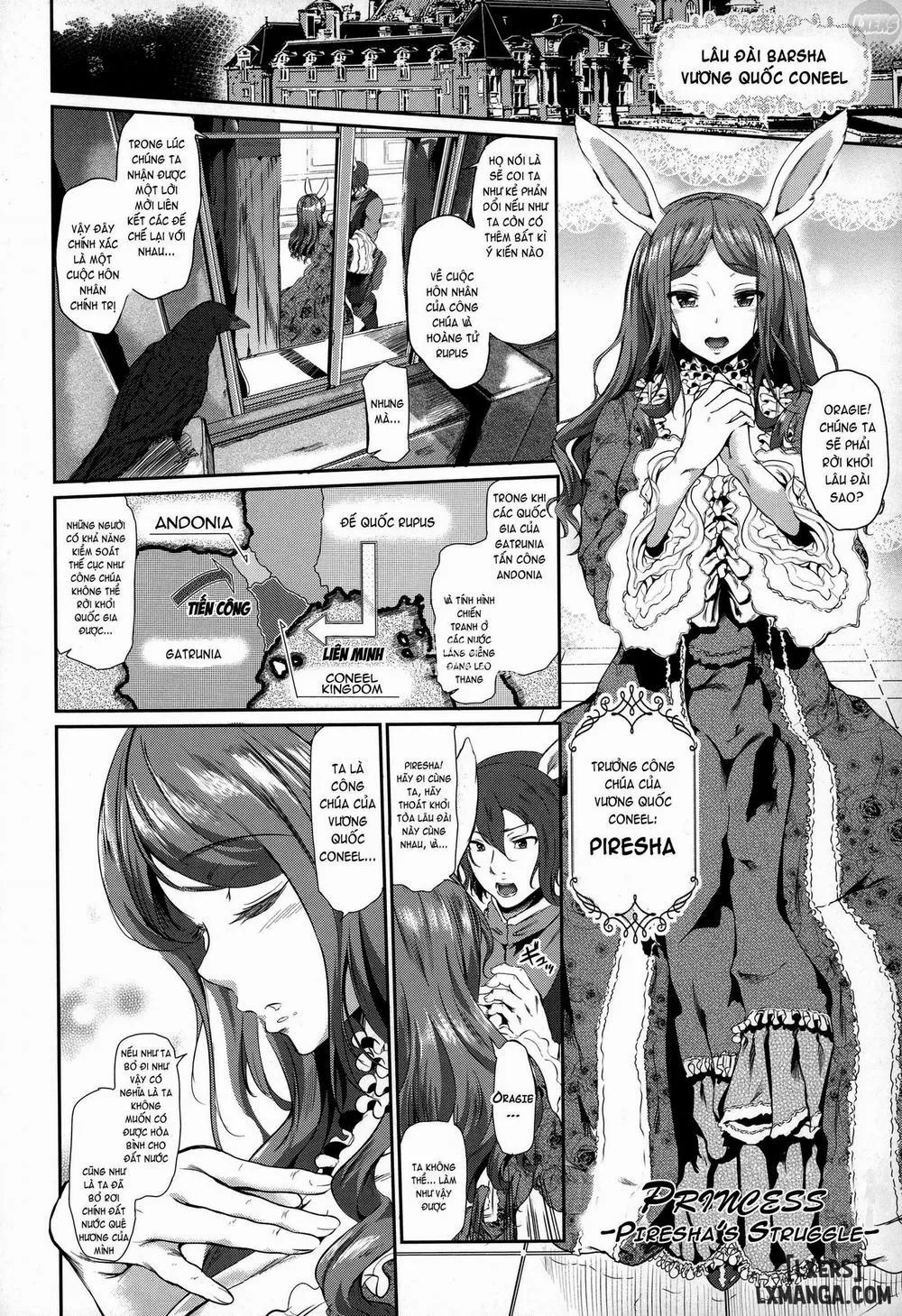 HentaiVN.net - Ảnh 5 - Majuu Jouka Shoujo Utea - Chương 6