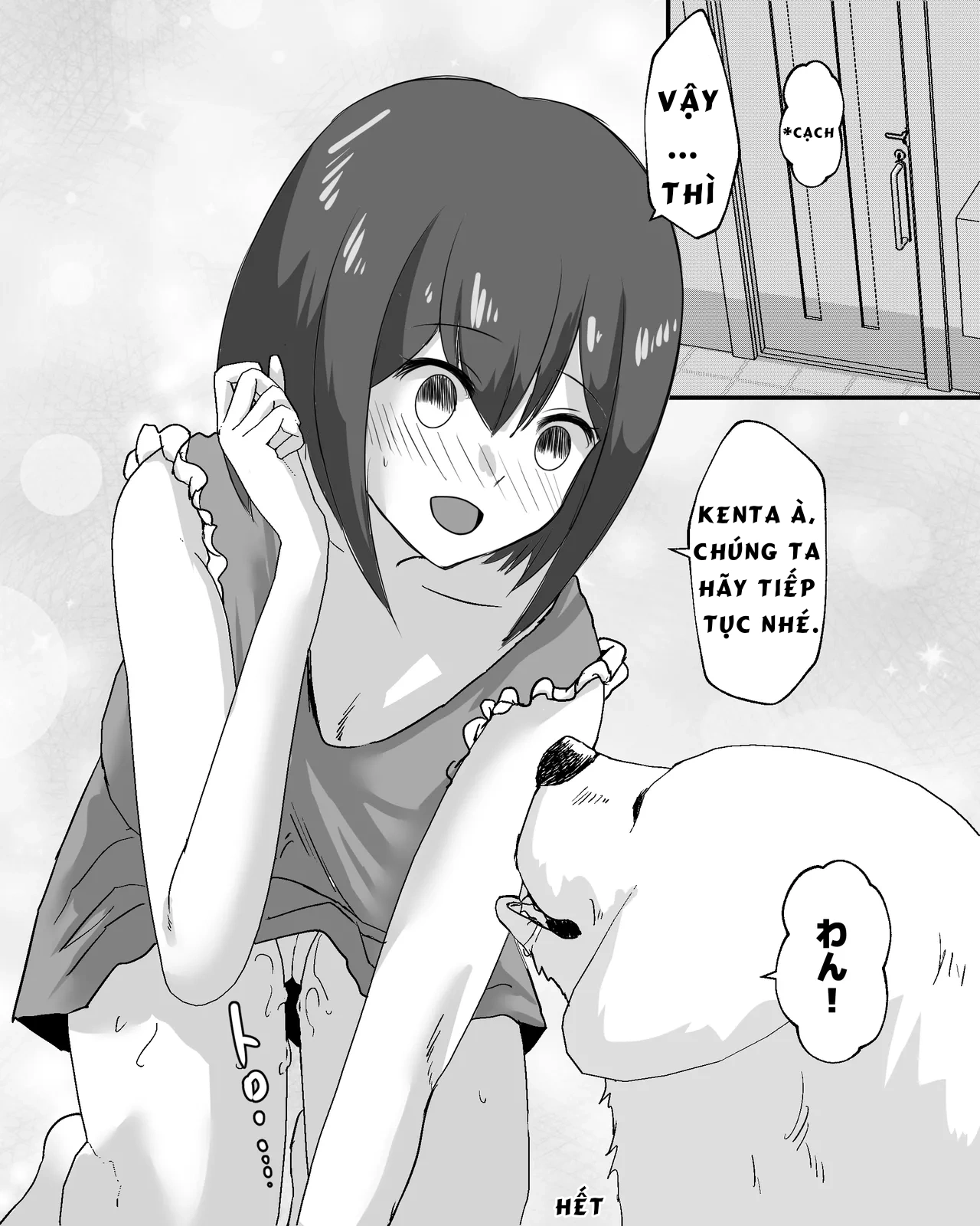 HentaiVN.net - Ảnh 101 - Cô gái quan hệ tình dục với chó sau 100 ngày - Oneshot
