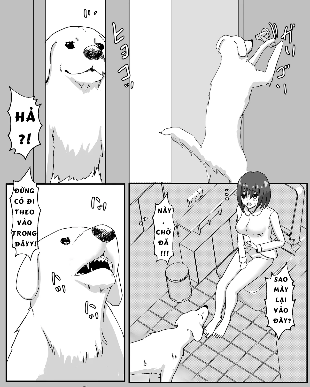 HentaiVN.net - Ảnh 21 - Cô gái quan hệ tình dục với chó sau 100 ngày - Oneshot