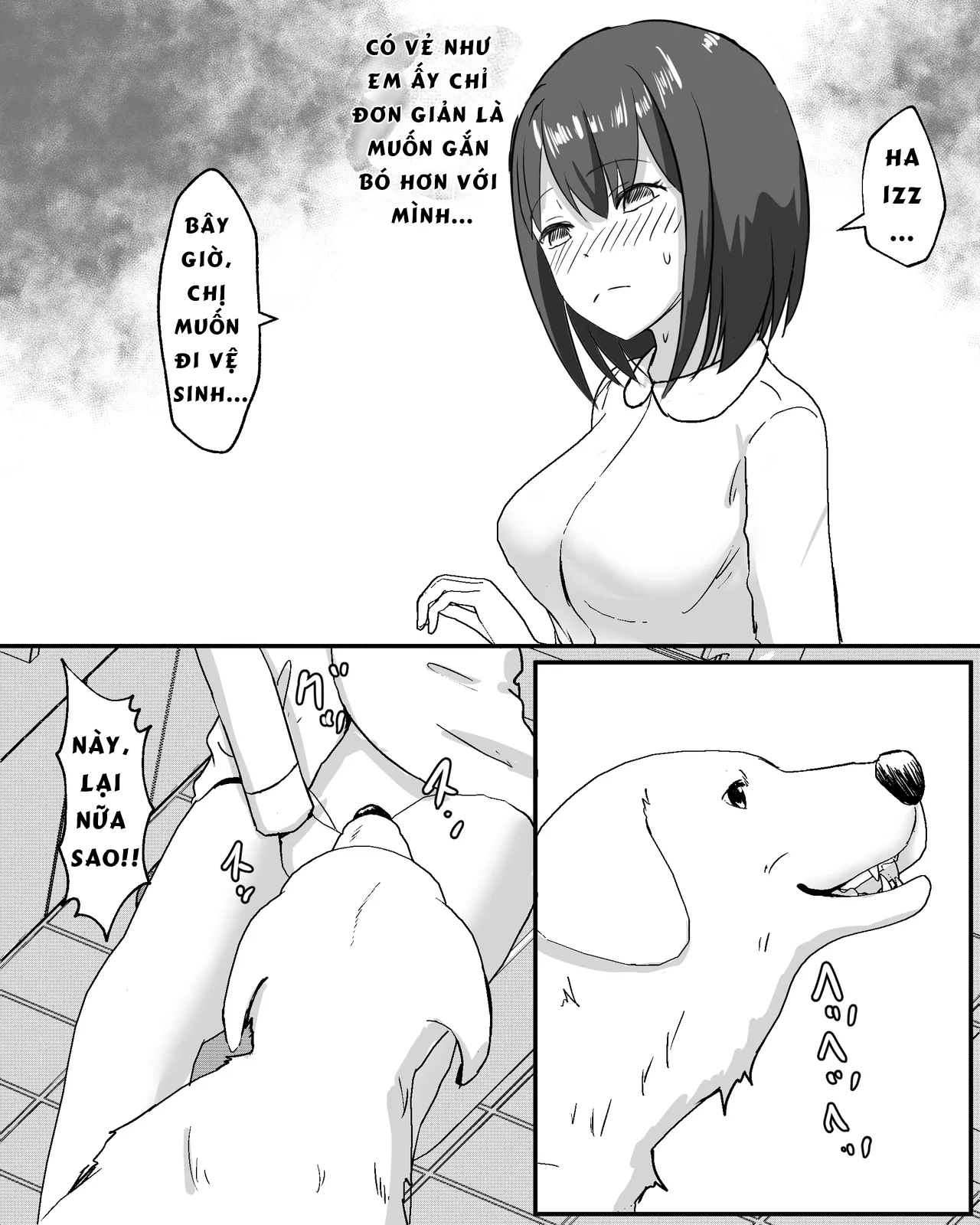 HentaiVN.net - Ảnh 22 - Cô gái quan hệ tình dục với chó sau 100 ngày - Oneshot