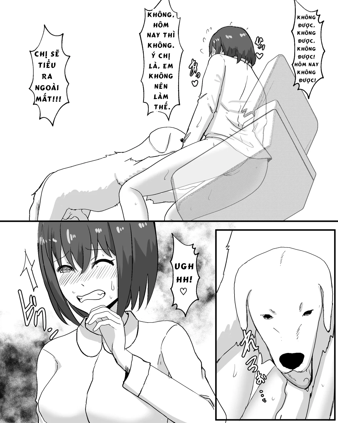 HentaiVN.net - Ảnh 23 - Cô gái quan hệ tình dục với chó sau 100 ngày - Oneshot